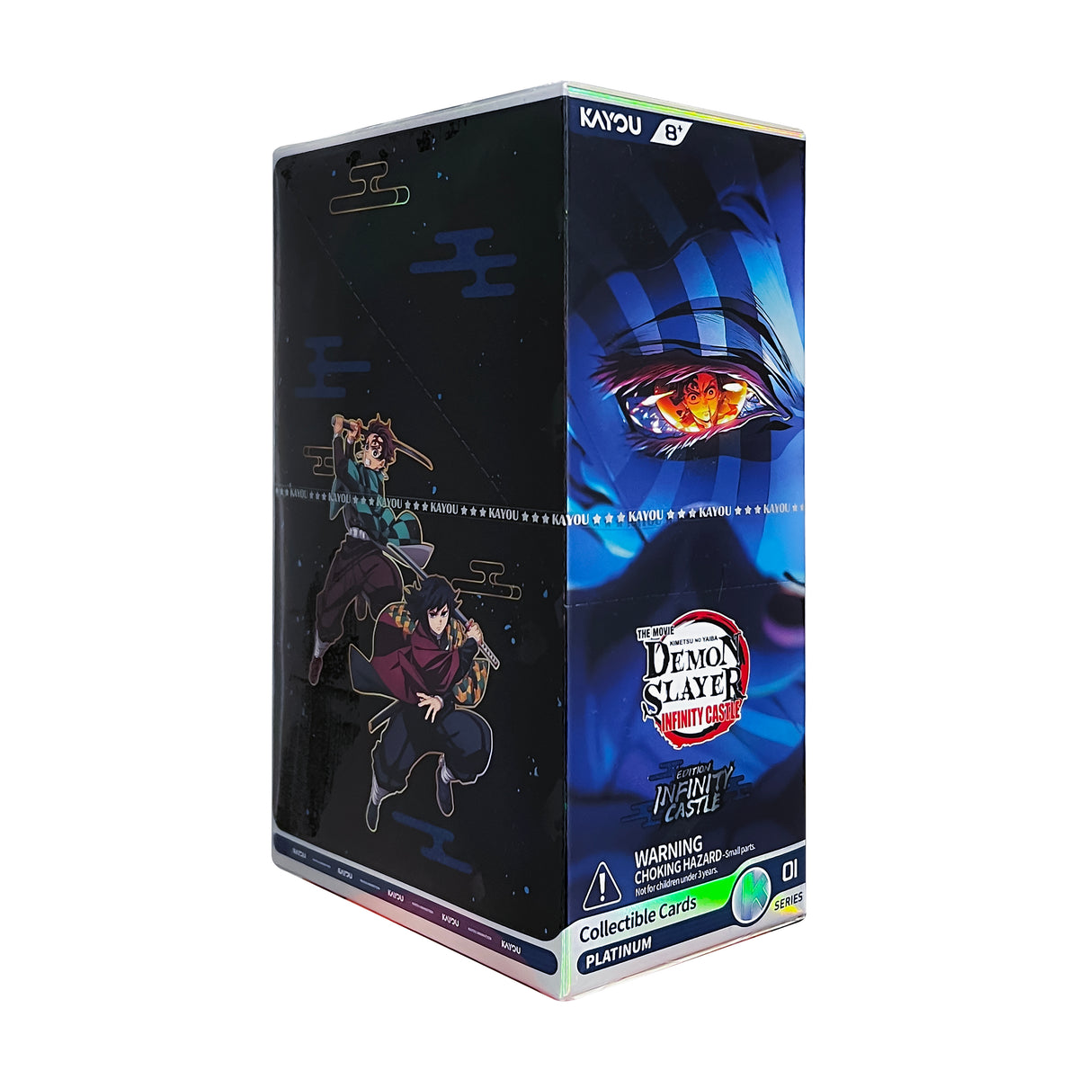 Kayou Demon Slayer 001-NA Series 1 Platinum Kimetsu No Yaiba Infinity Castle Edition Booster Display 12pk