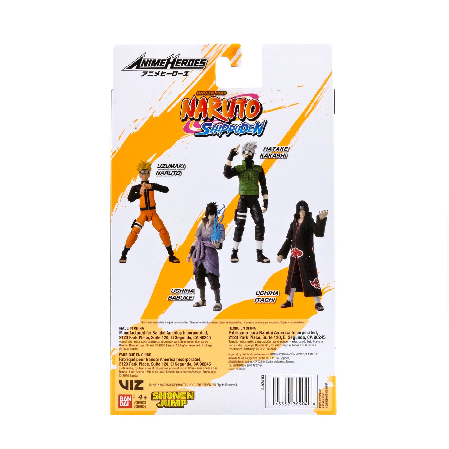 Naruto Anime Heroes Uchiha Itachi Action Figure