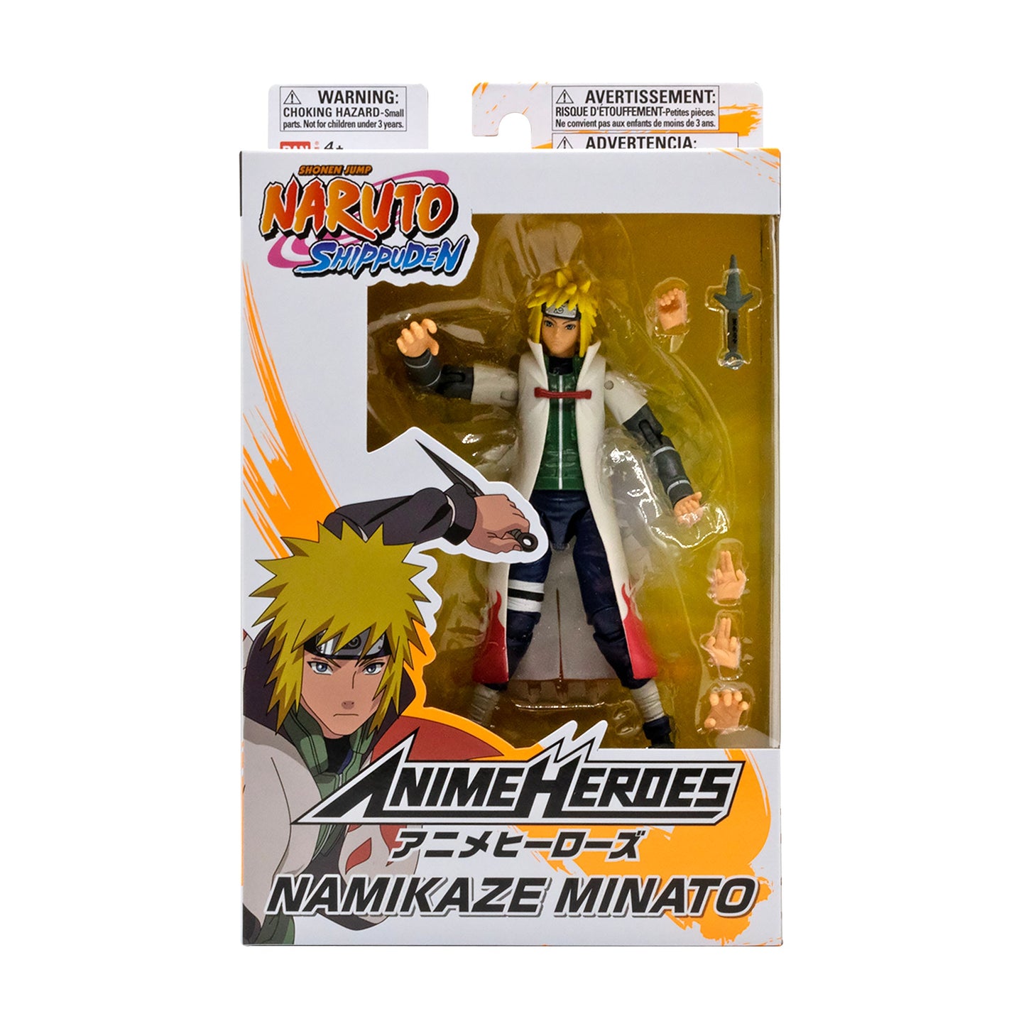 Naruto Anime Heroes Namikaze Minato Action Figure