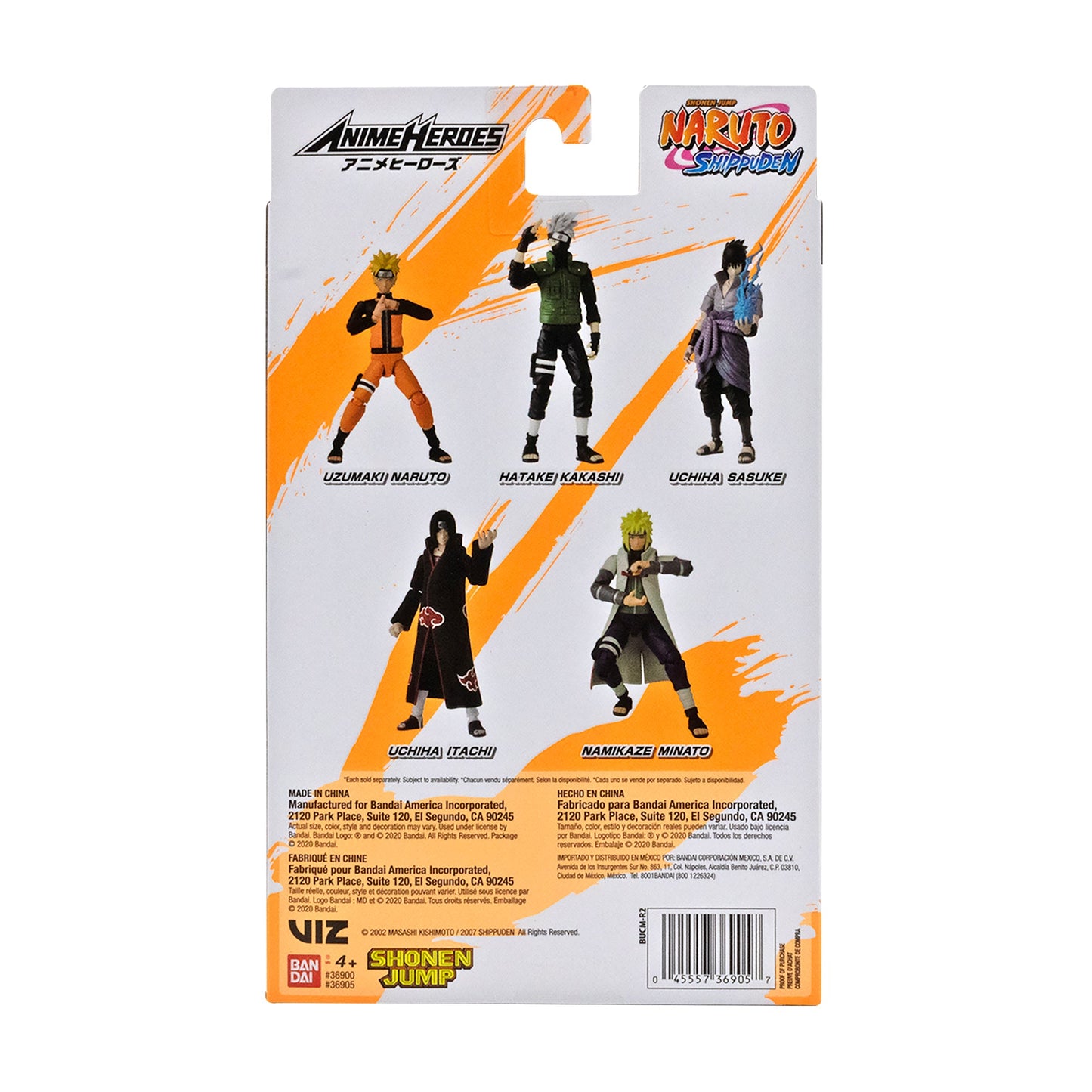 Naruto Anime Heroes Namikaze Minato Action Figure