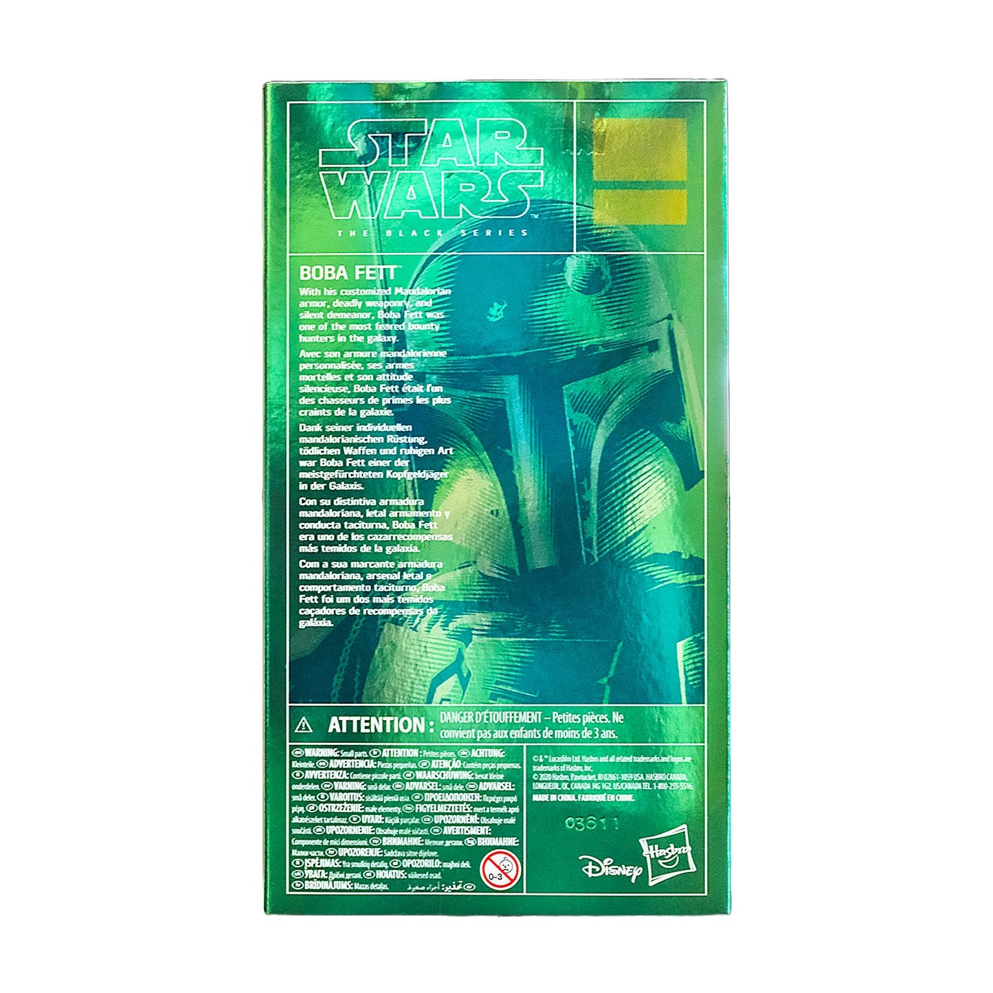 Star Wars The Black Series Carbonized Boba Fett Action Figure