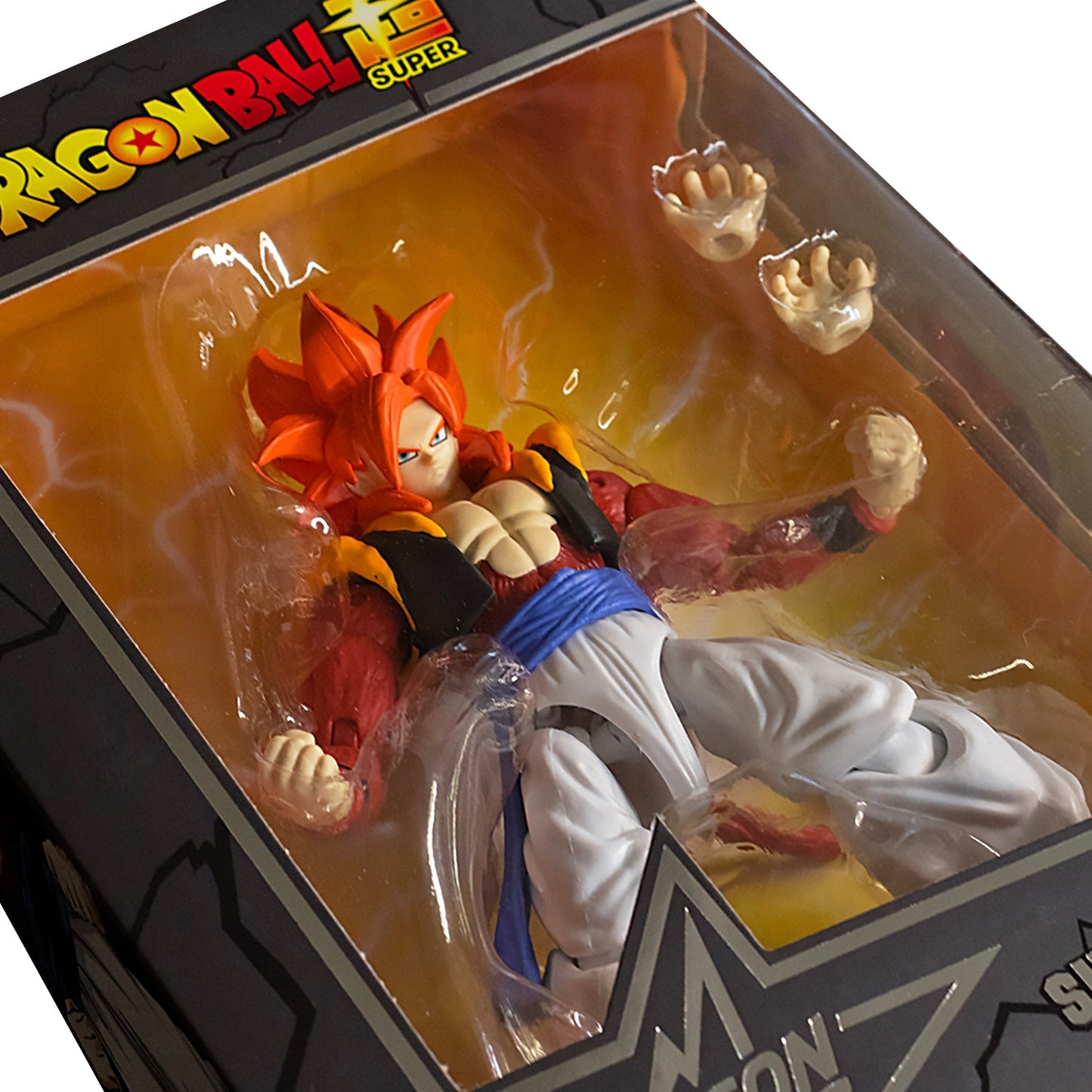 Dragonball Super Dragon Stars Series Super Saiyan 4 Gogeta Action Figure