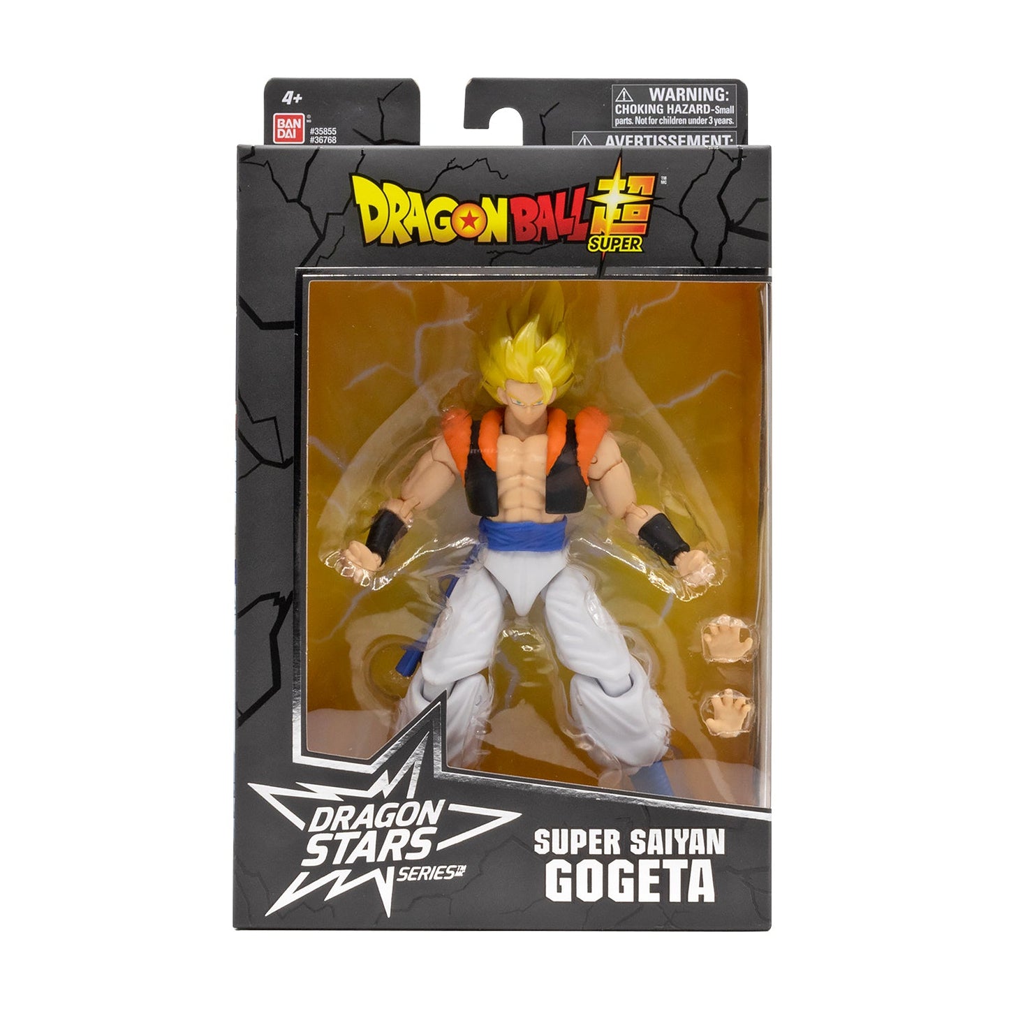 Dragonball Super Dragon Stars Series Super Saiyan Gogeta Action Figure