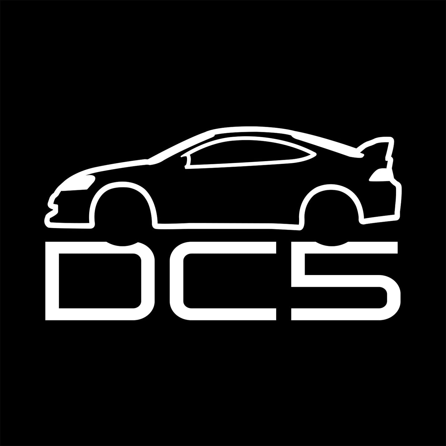 DC5 RSX Type-S Inspired Silhouette T-Shirt