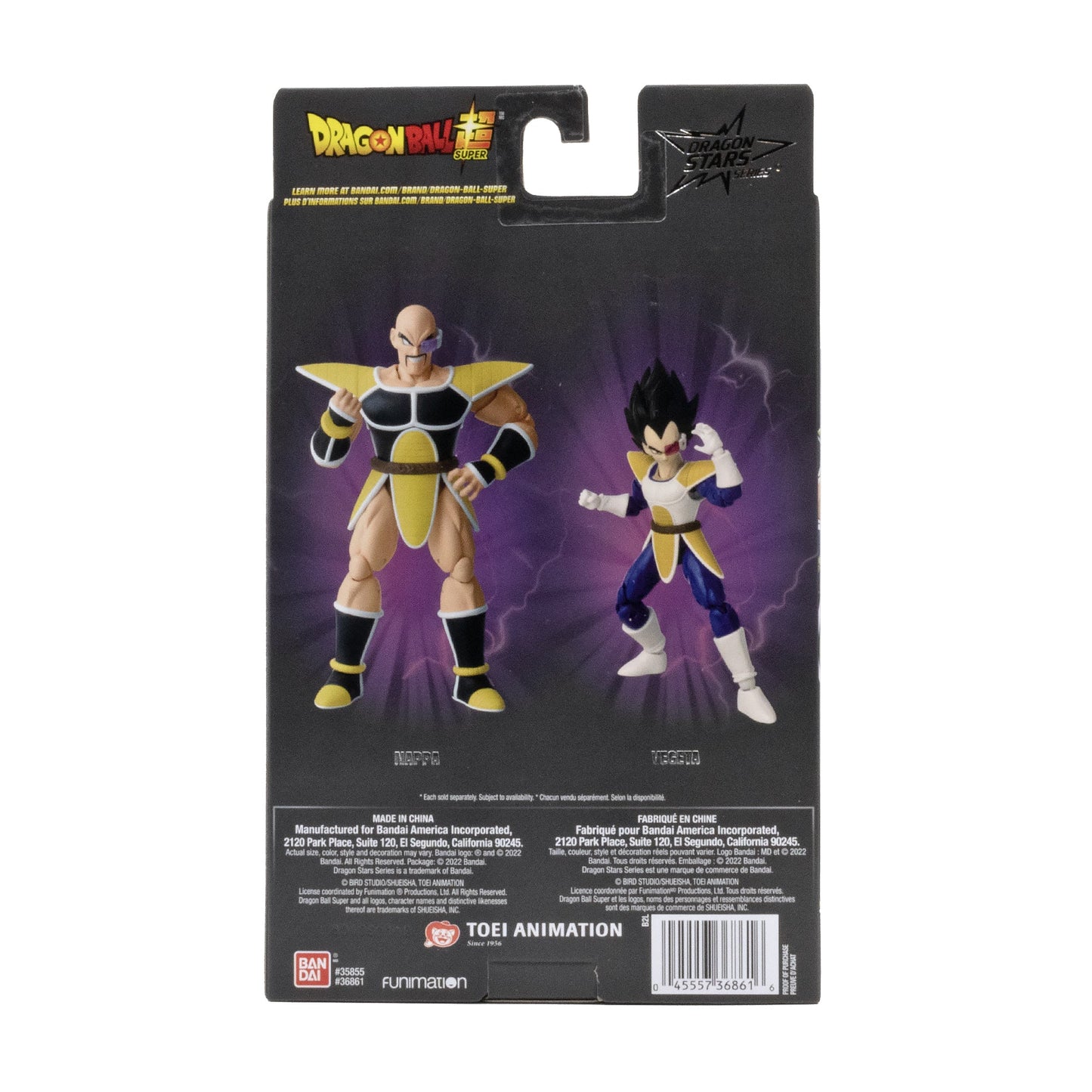 Dragonball Super Dragon Stars Series Nappa Action Figure