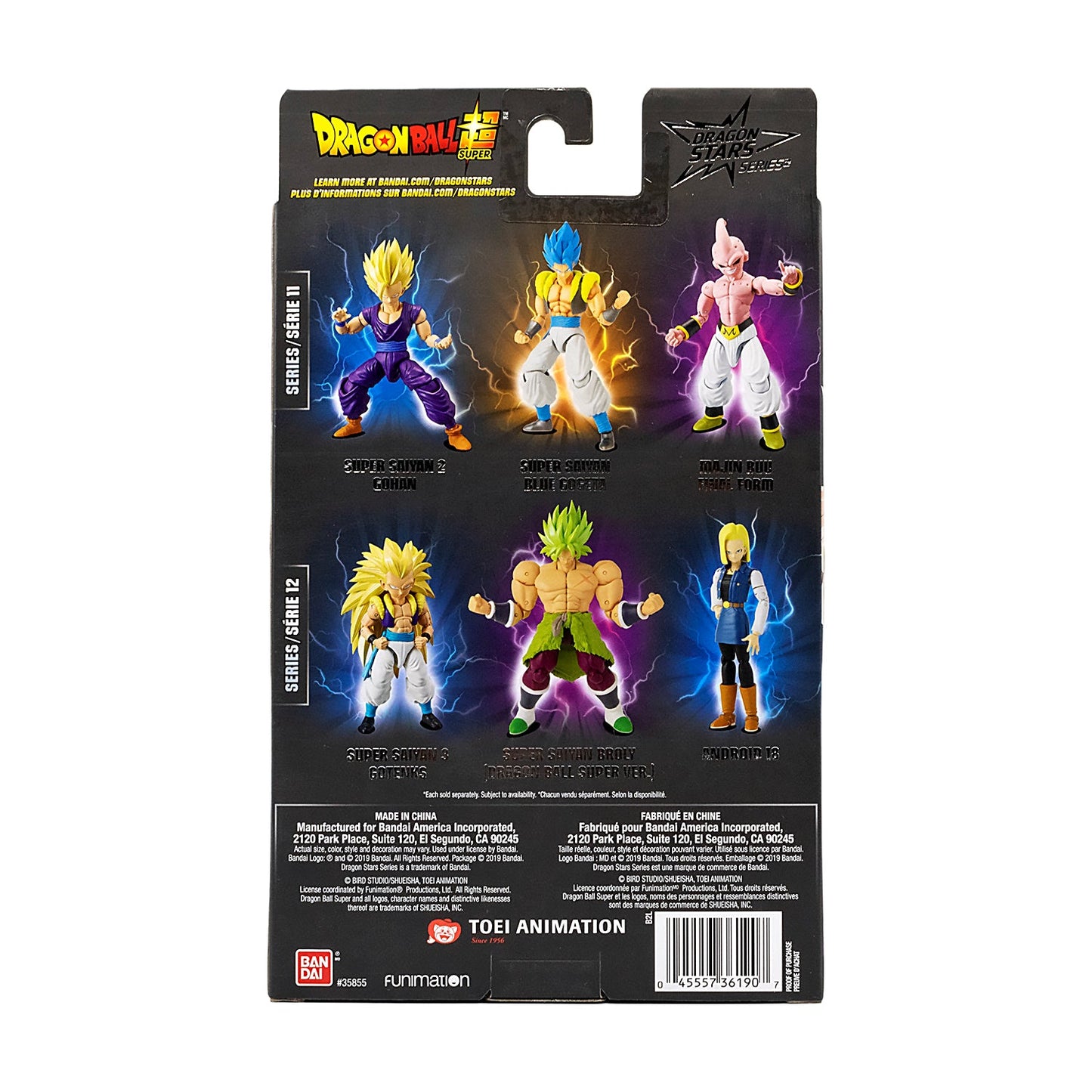 Dragonball Super Dragon Stars Series Super Saiyan Broly Action Figure