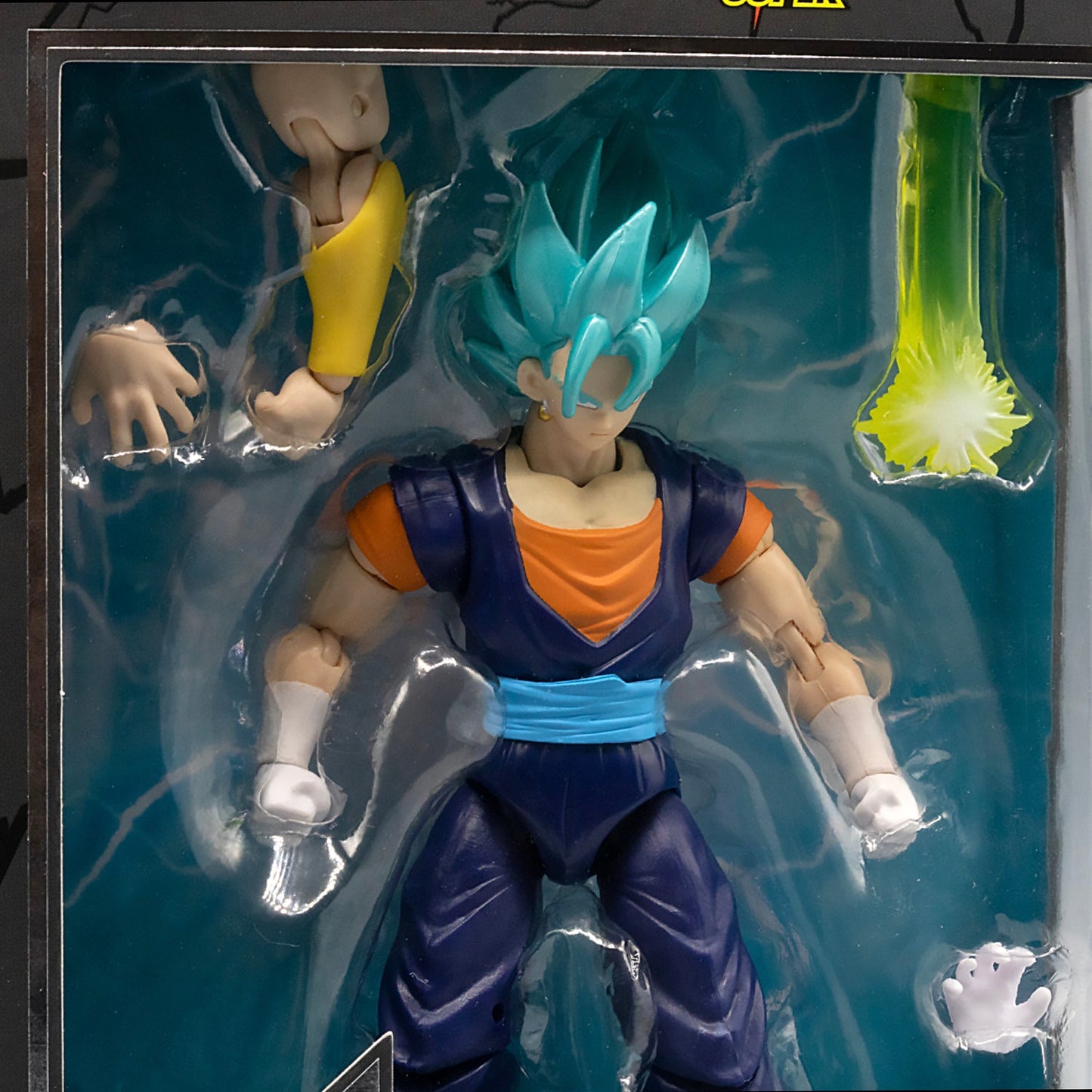 Dragonball Super Dragon Stars Series Super Saiyan Blue Vegito 6.5in Action Figure