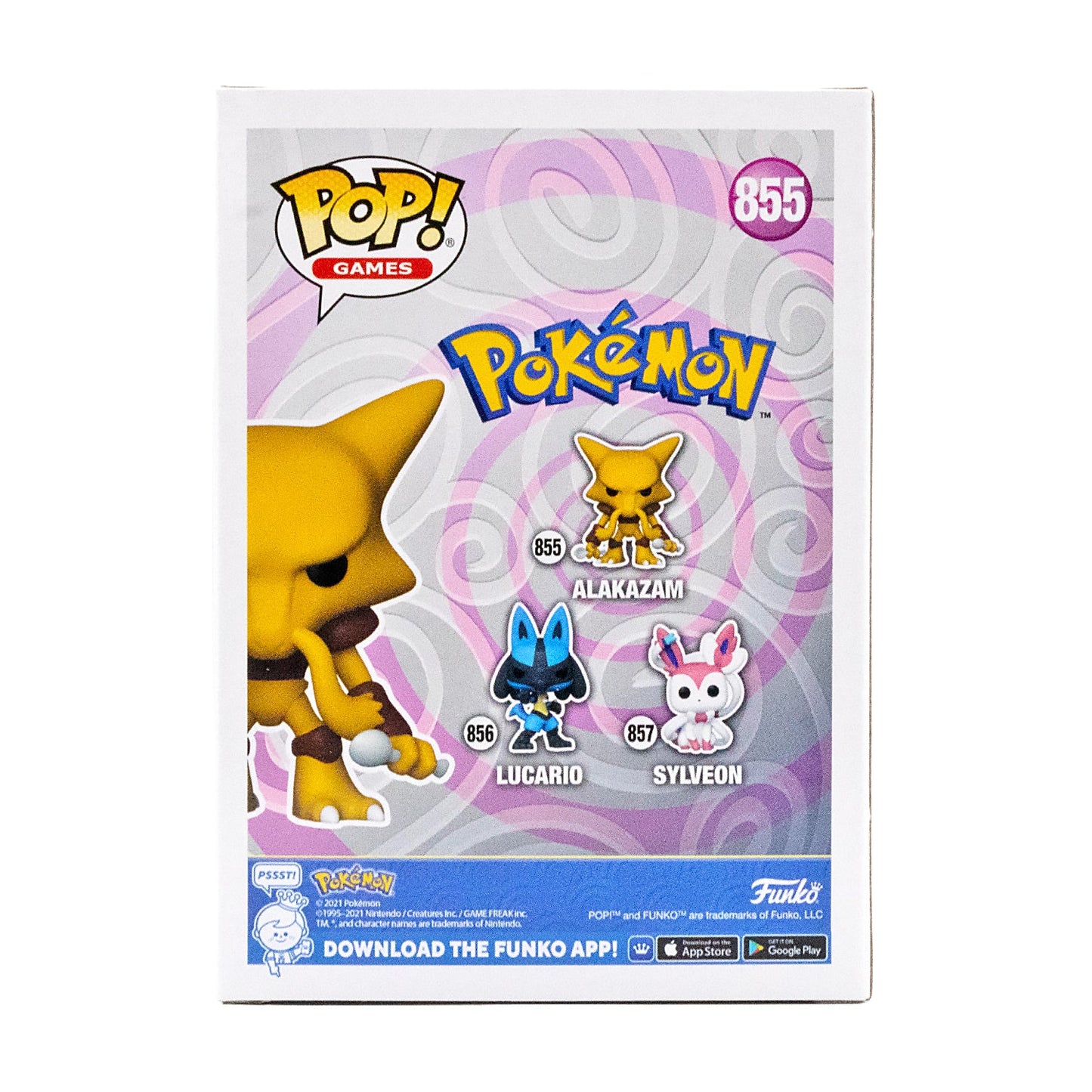 Funko Pop! Pokemon Alakazam #855