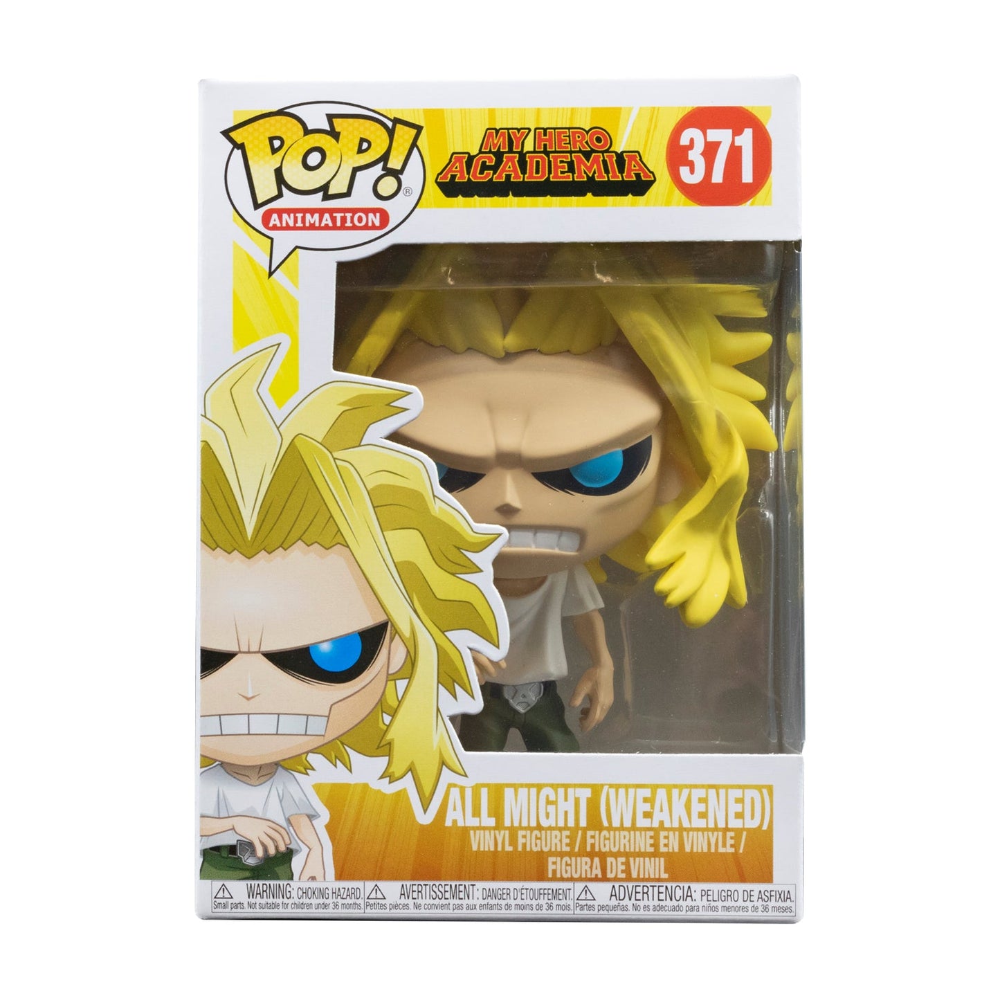 Funko Pop! My Hero Academia All Might Weakened #371