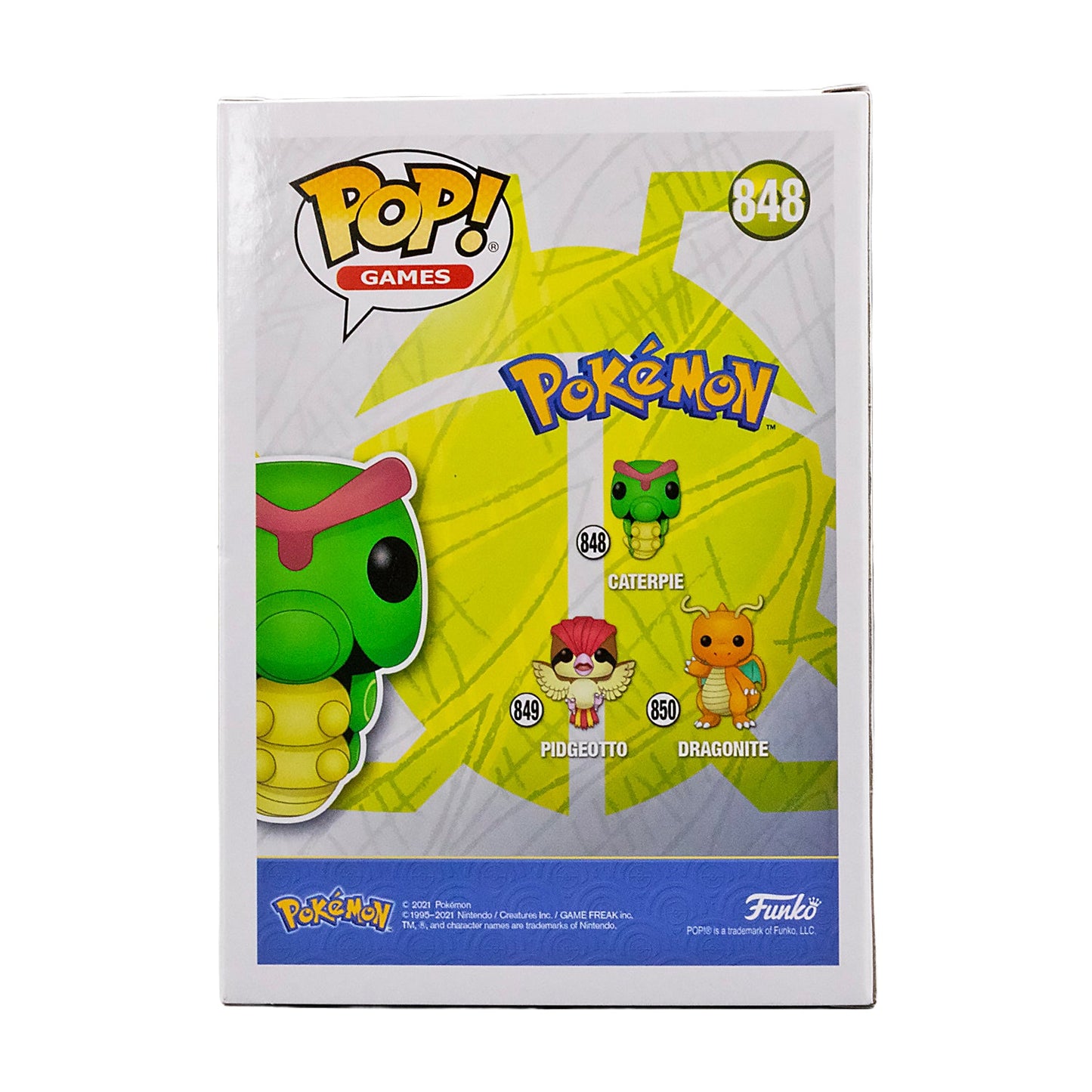 Funko Pop! Pokemon Caterpie #848