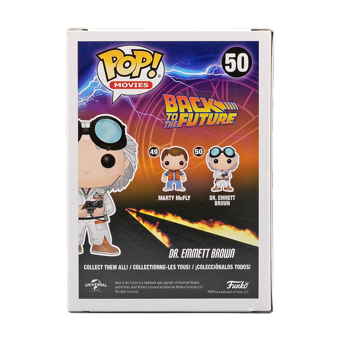 Funko Pop! Back to the Future Doc Emmett Brown #50