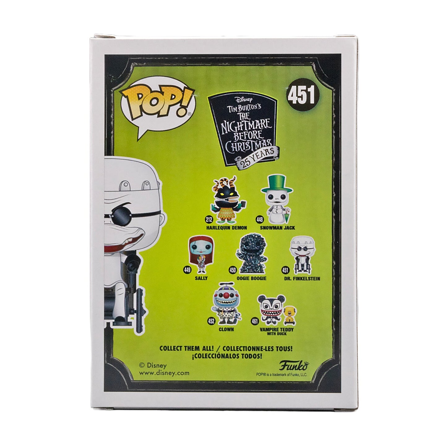 Funko Pop! The Nightmare Before Christmas Dr. Finkelstein #451