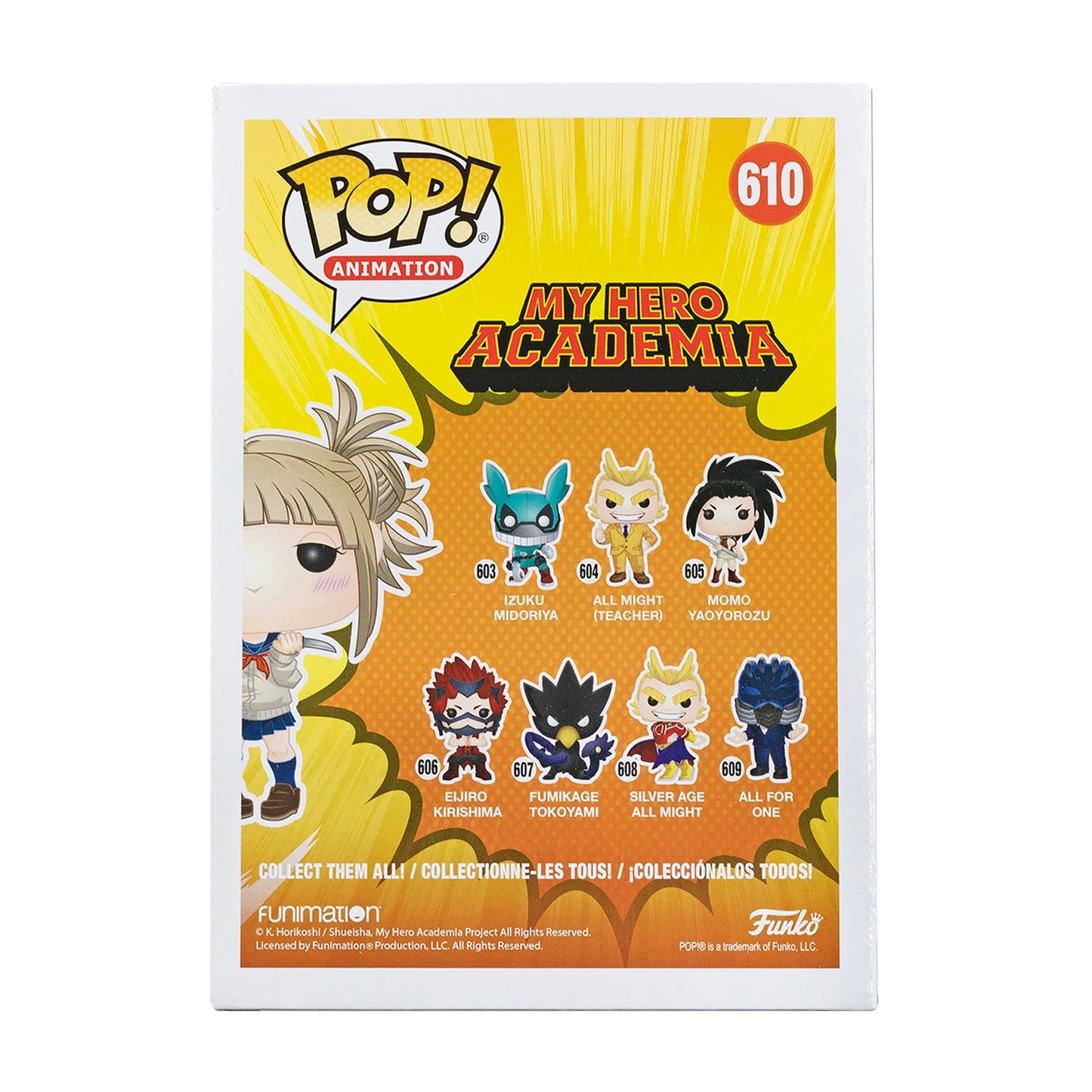 Funko Pop! My Hero Academia Himiko Toga Exclusive #610