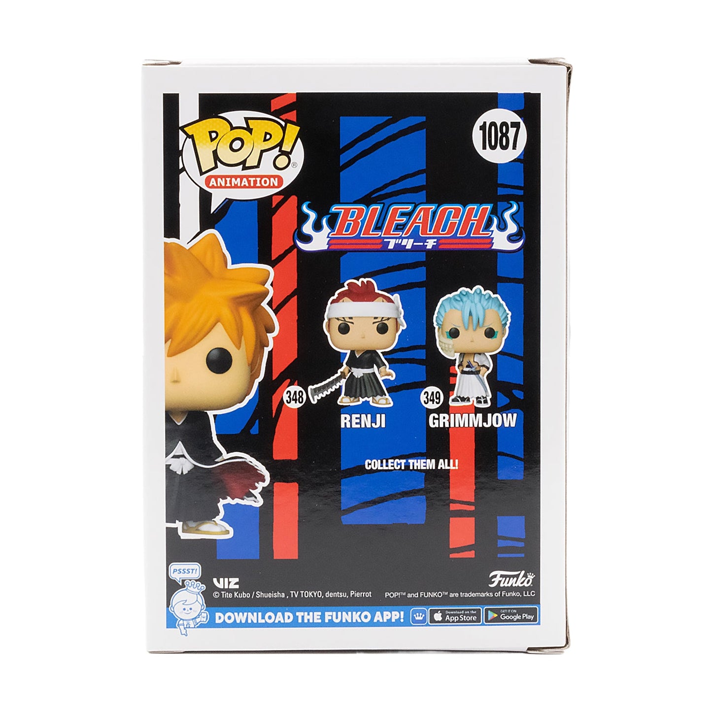 Funko Pop! Bleach Ichigo Bankai Tensa Zangetsu AAA Anime Exclusive #1087