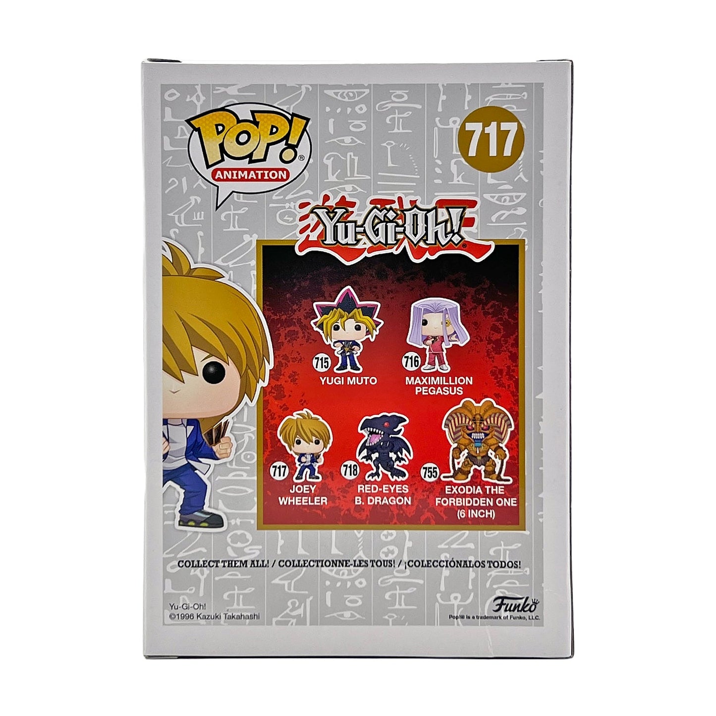 Funko Pop! Yu-Gi-Oh Joey Wheeler #717