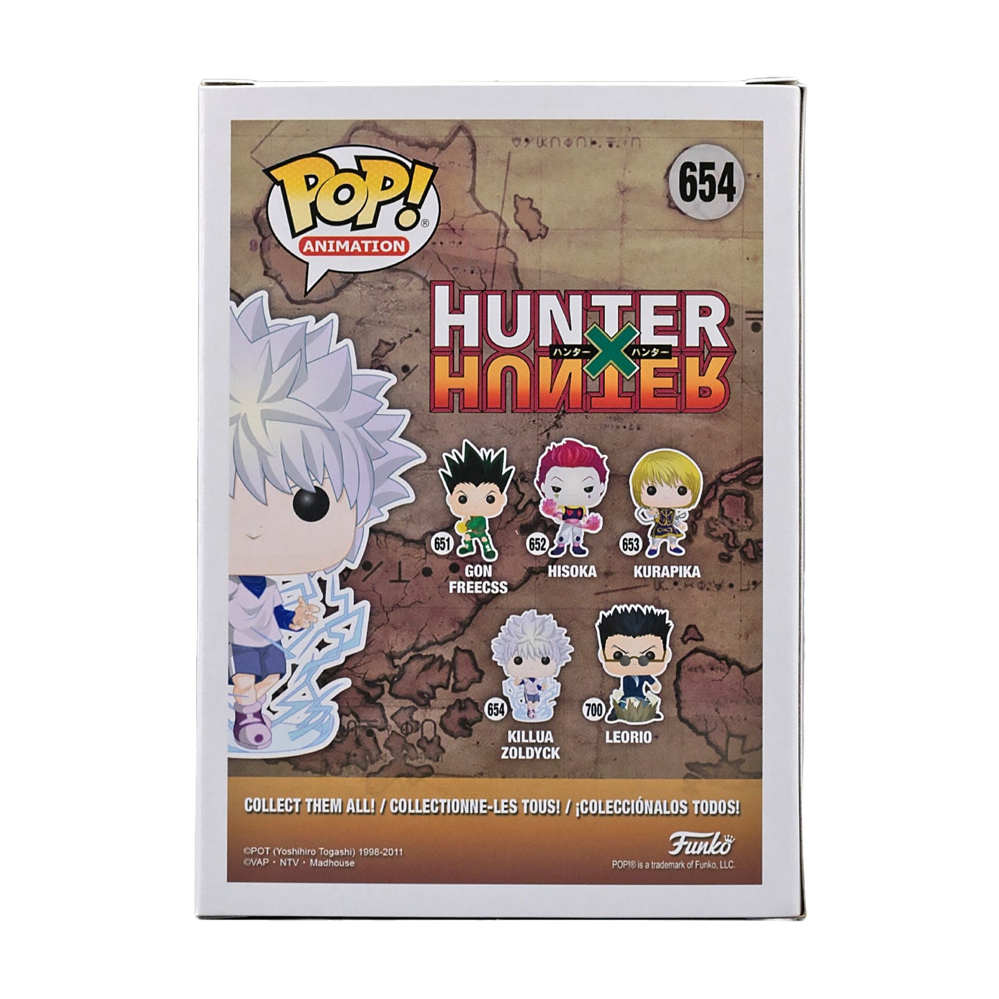 Funko Pop! Hunter X Hunter Killua Zoldyck #654