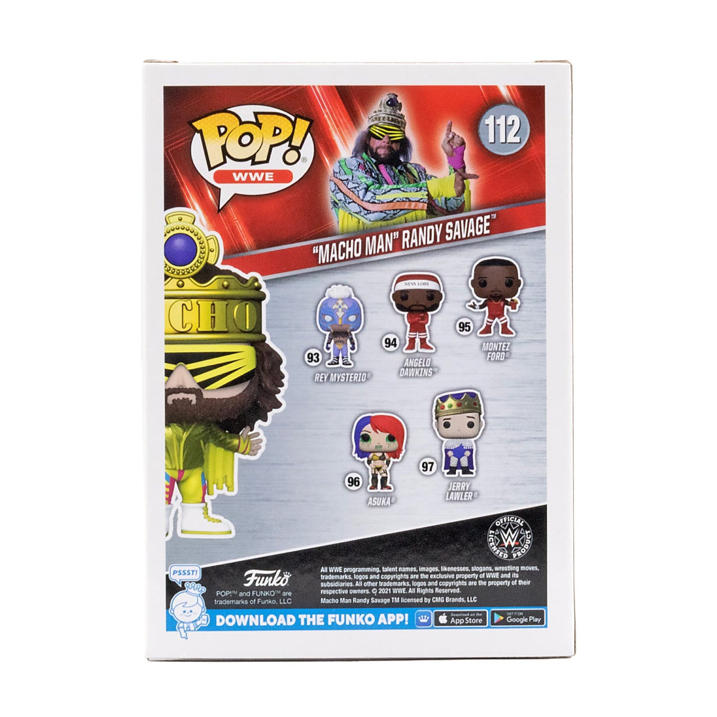 Funko Pop! Metallic King Macho Man EE Exclusive #112