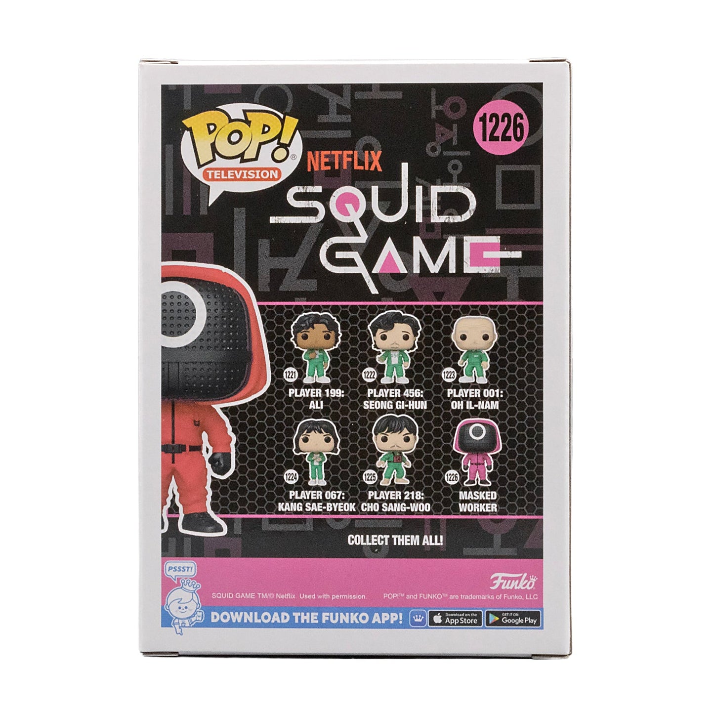 Funko Pop! Squid Game Masked Worker #1226
