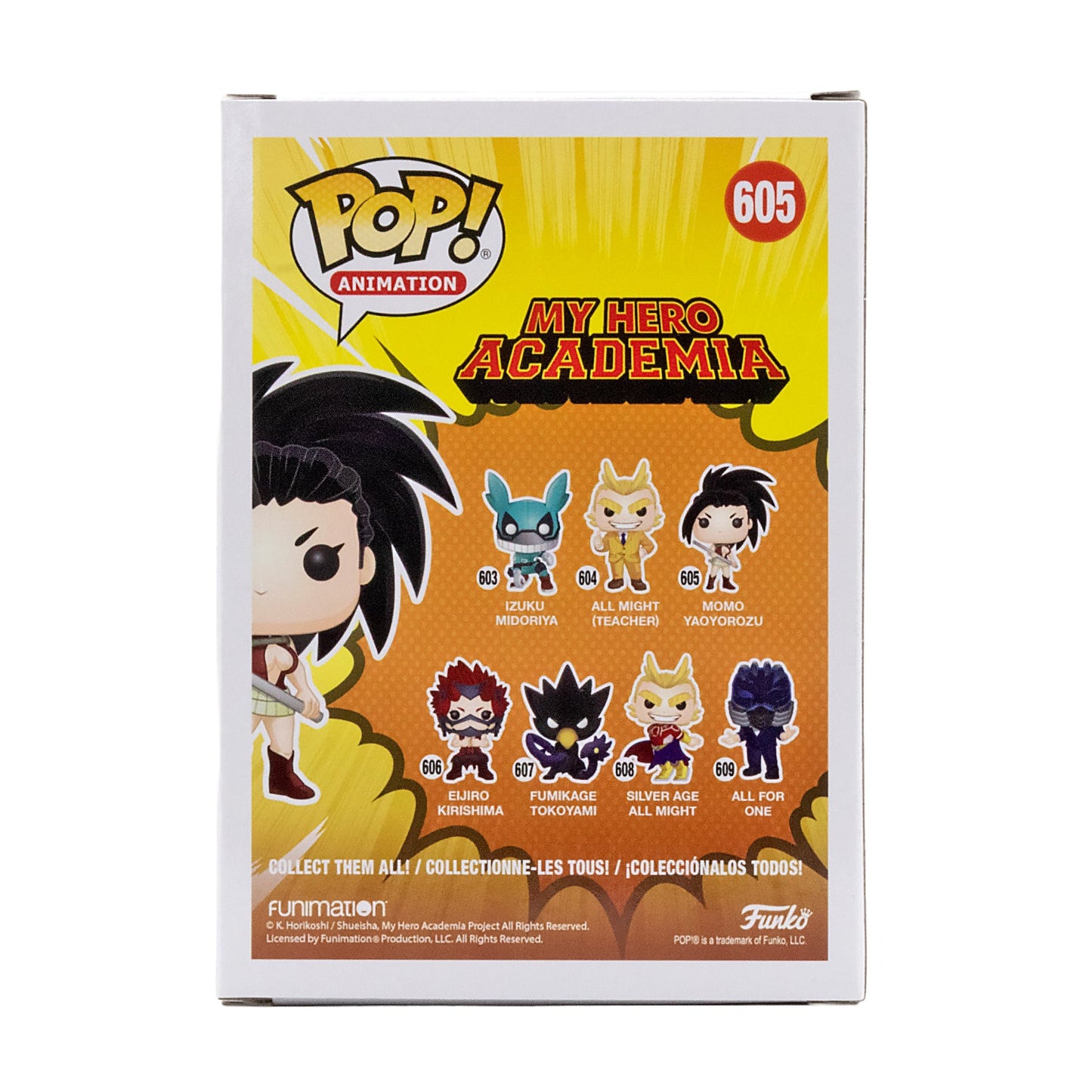 Funko Pop! My Hero Academia Momo Yaoyorozu #605