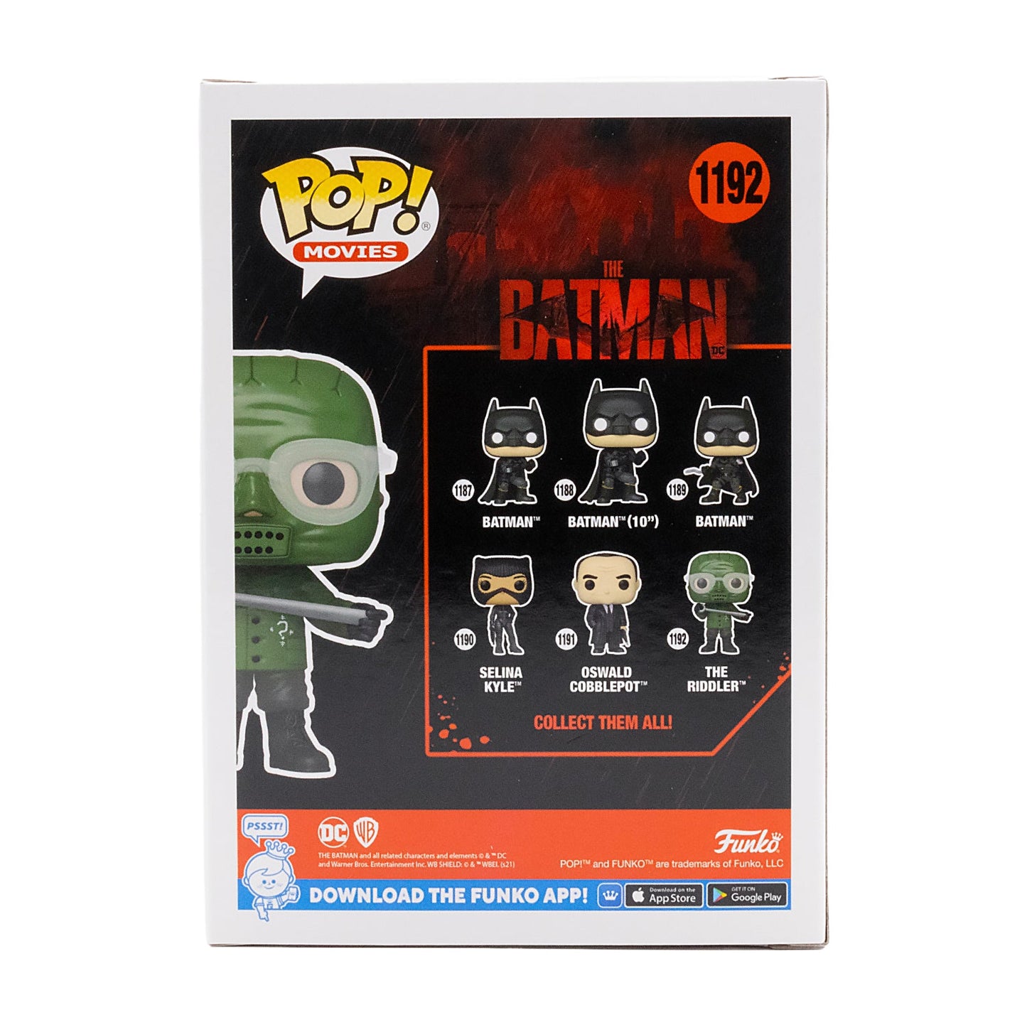 Funko Pop! The Batman The Riddler #1192