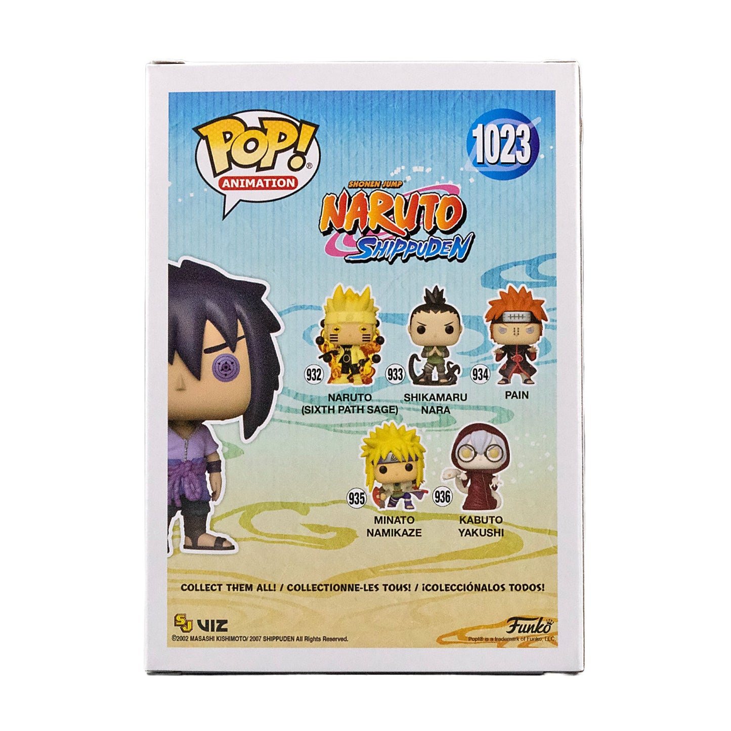 Funko Pop! Naruto Sasuke Uchiha Rinnegan AAA Exclusive #1023