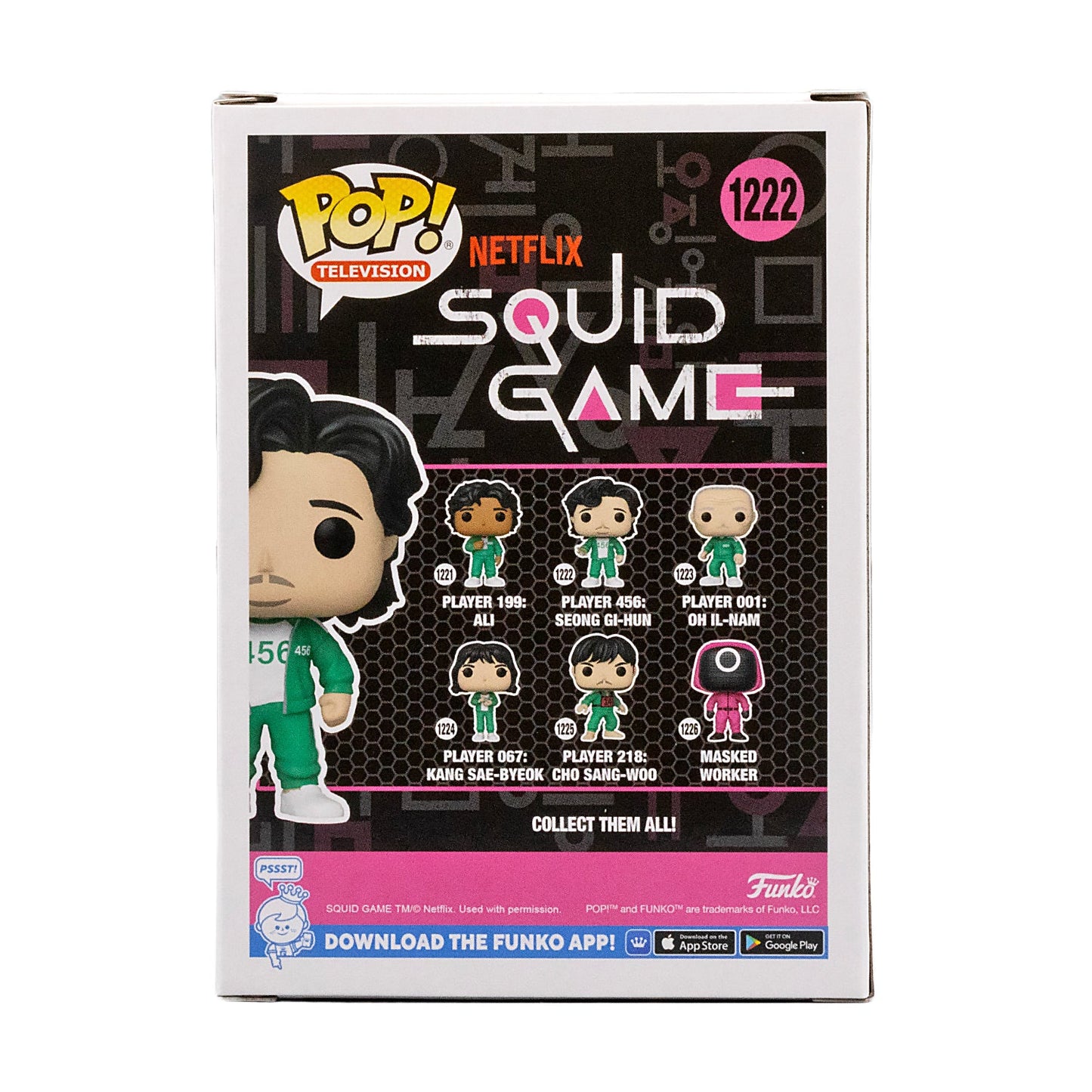 Funko Pop! Squid Game Player 456 Seong Gi Hun #1222