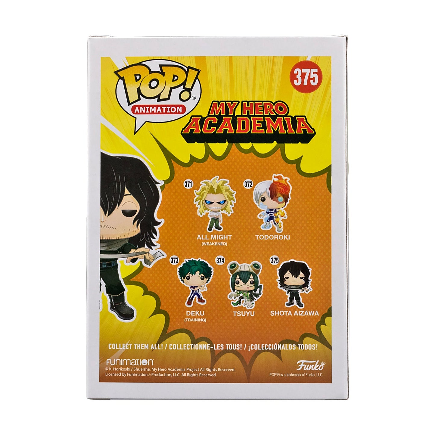 Funko Pop! My Hero Academia Shota Aizawa #375
