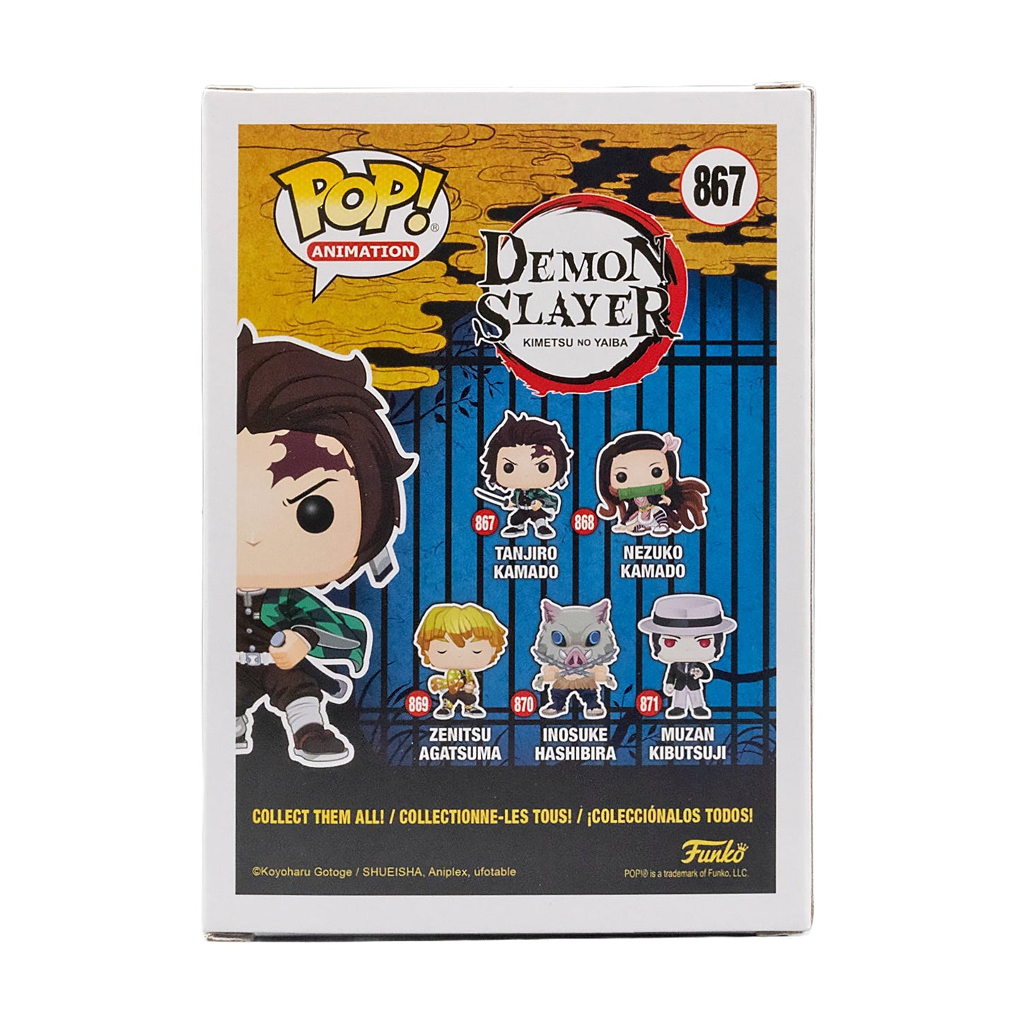 Funko Pop! Demon Slayer Tanjiro Kamado #867