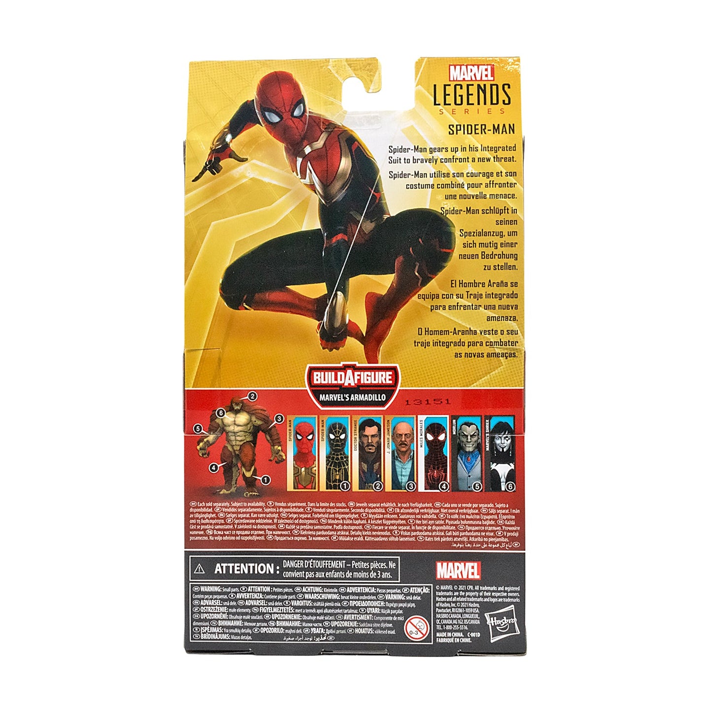 Marvel Legends Integrated Suit Spider-Man Action Figure