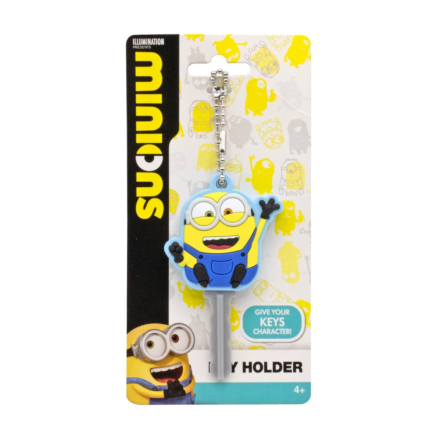 Minions Bob Soft Touch PVC Key Chain Holder