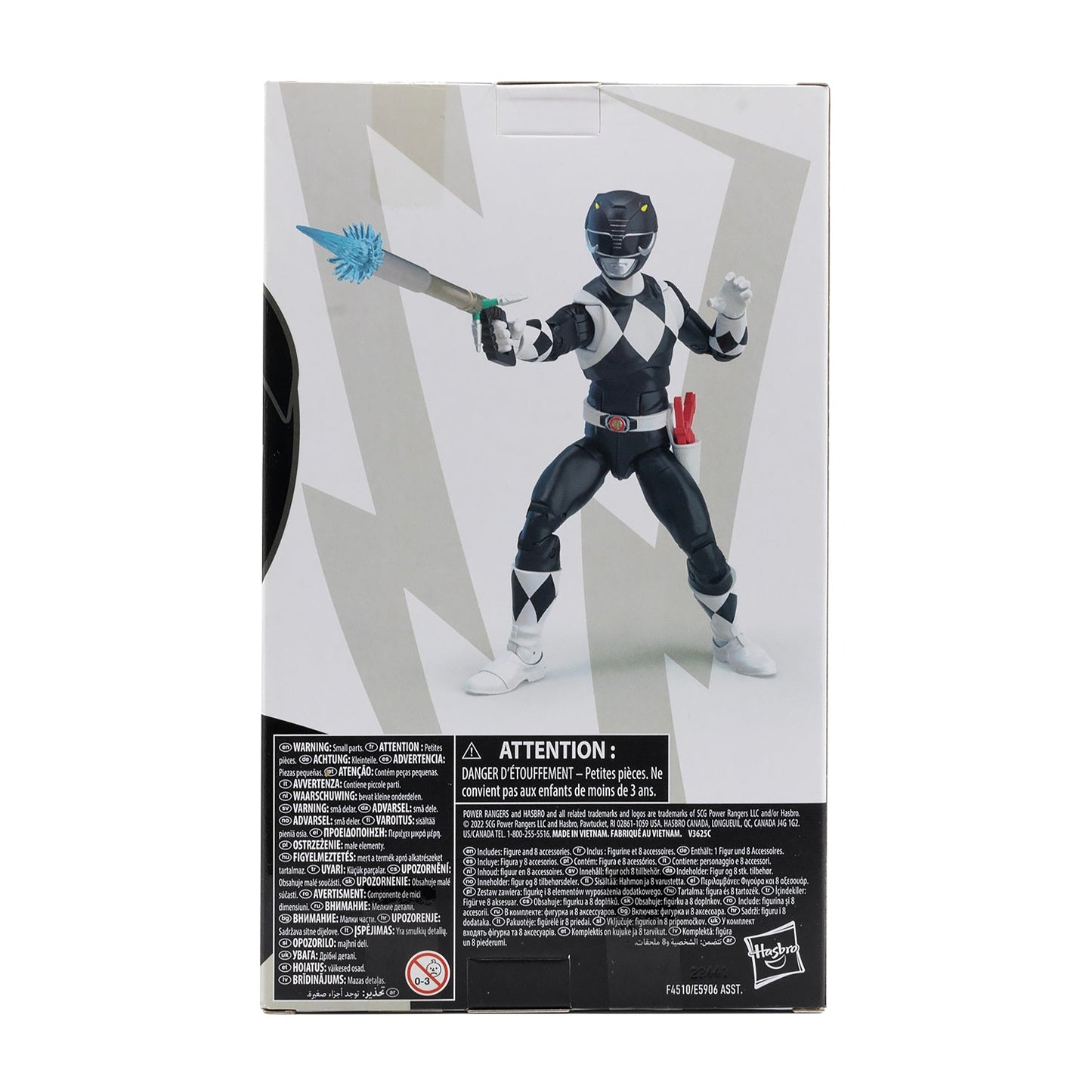 Power Rangers Lightning Collection Black Ranger 6in Action Figure