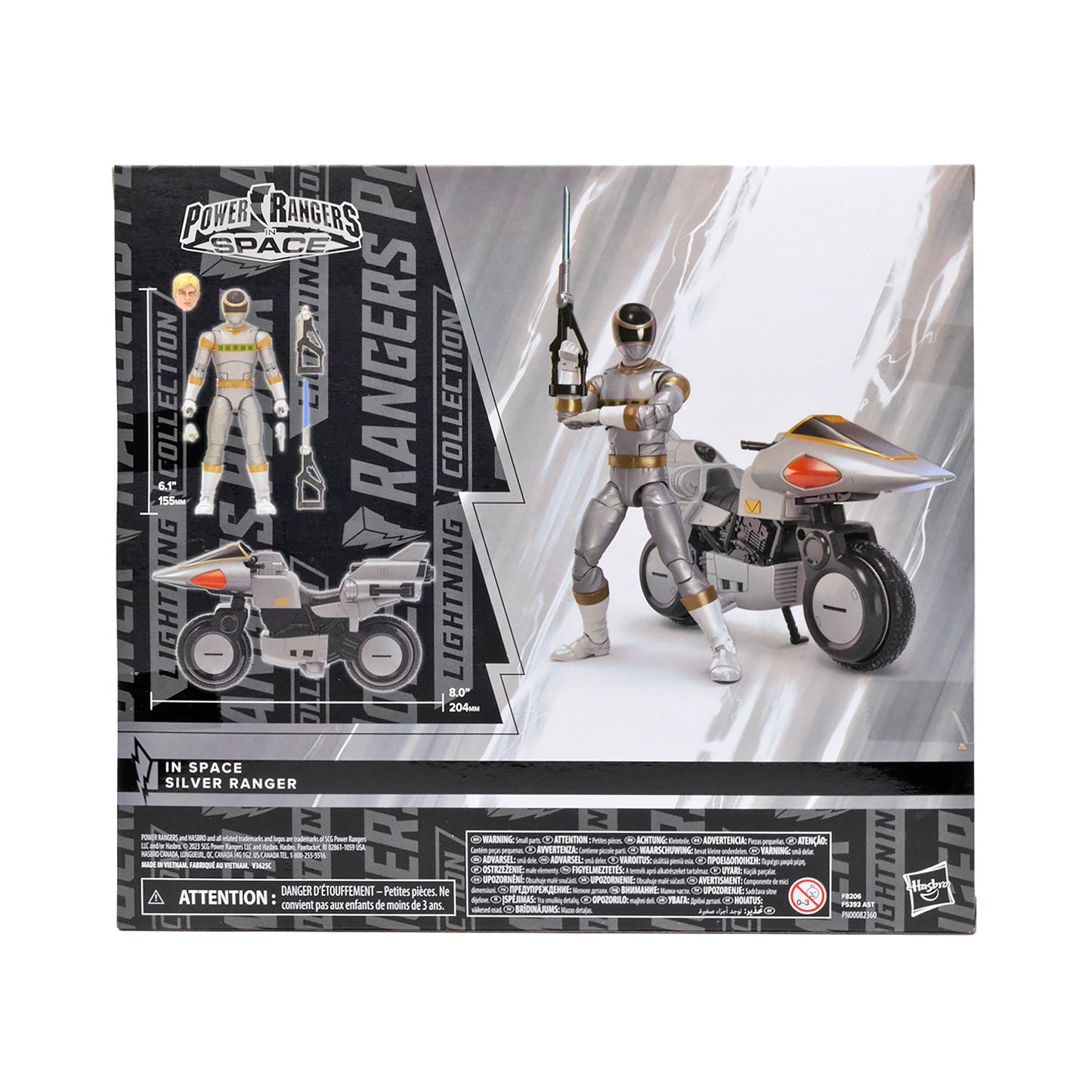 Power Rangers Lightning Collection In Space Silver Ranger