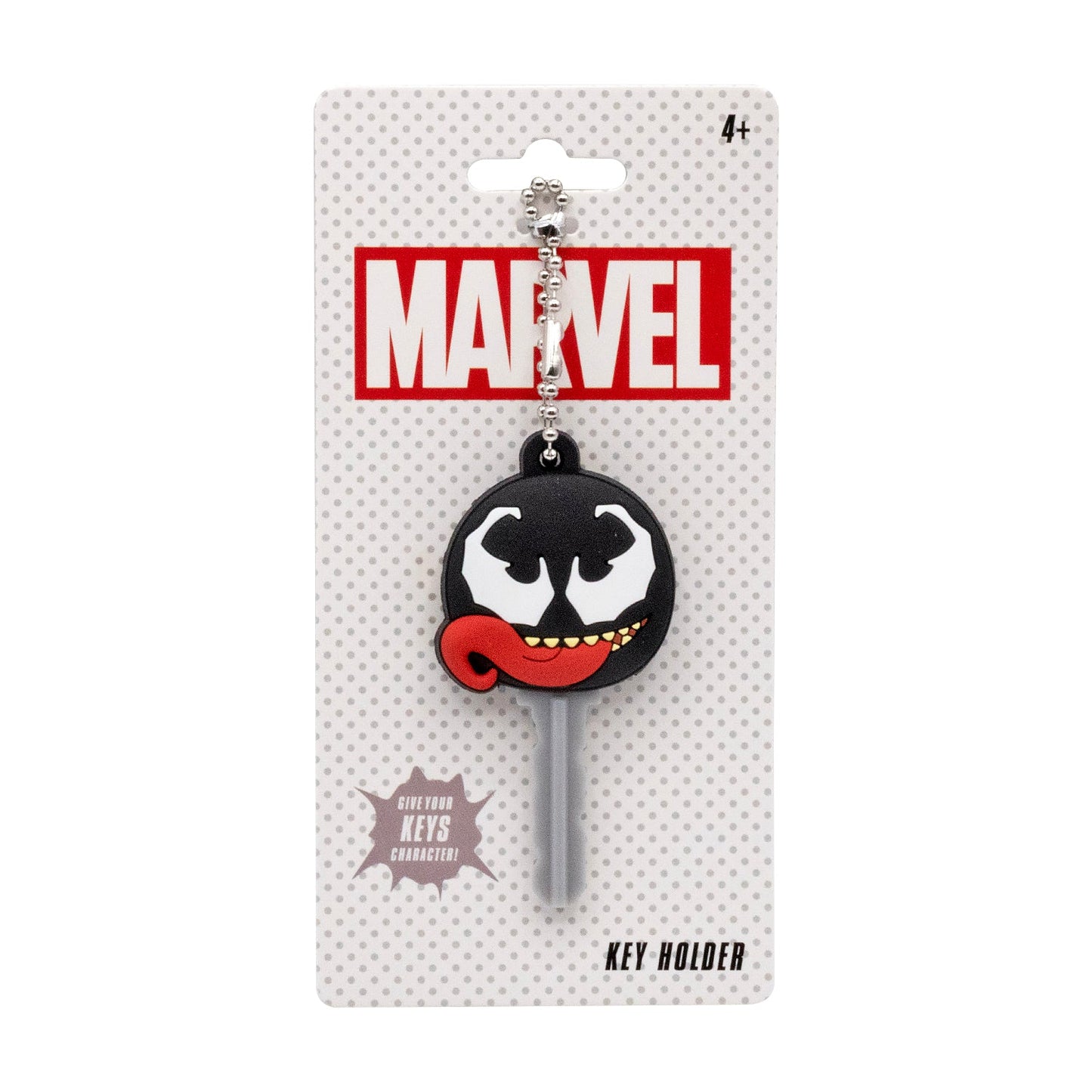 Venom Soft Touch PVC Key Holder Keychain