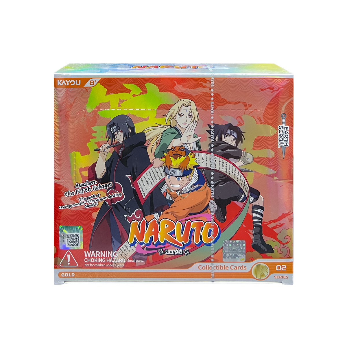 Kayou Naruto Shippuden Series 2 002A-NA Smriti Earth Scroll Booster Display 20pk