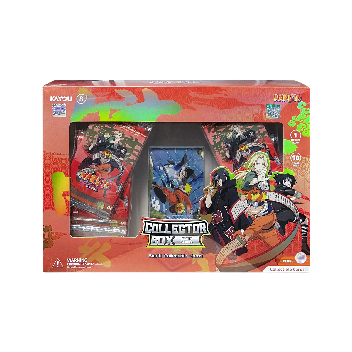Kayou Naruto Shippuden Series 2 Smriti Earth Scroll 10-Pack Collector Box