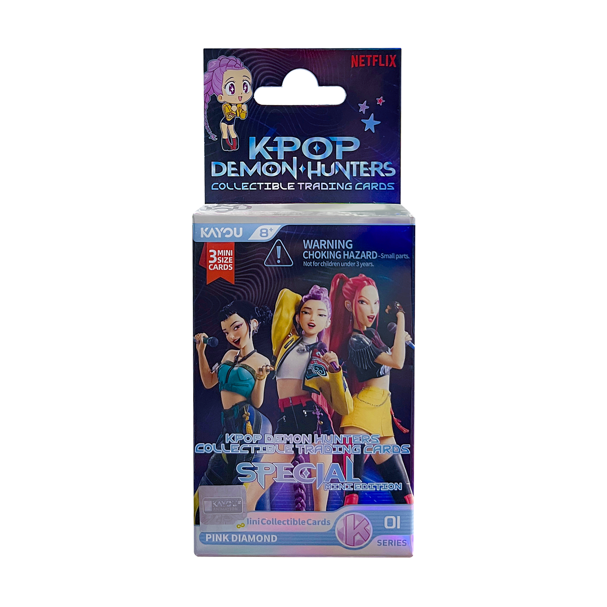 Kayou K-Pop Demon Hunters Series 01 Special Mini Edition Pink Diamond Box