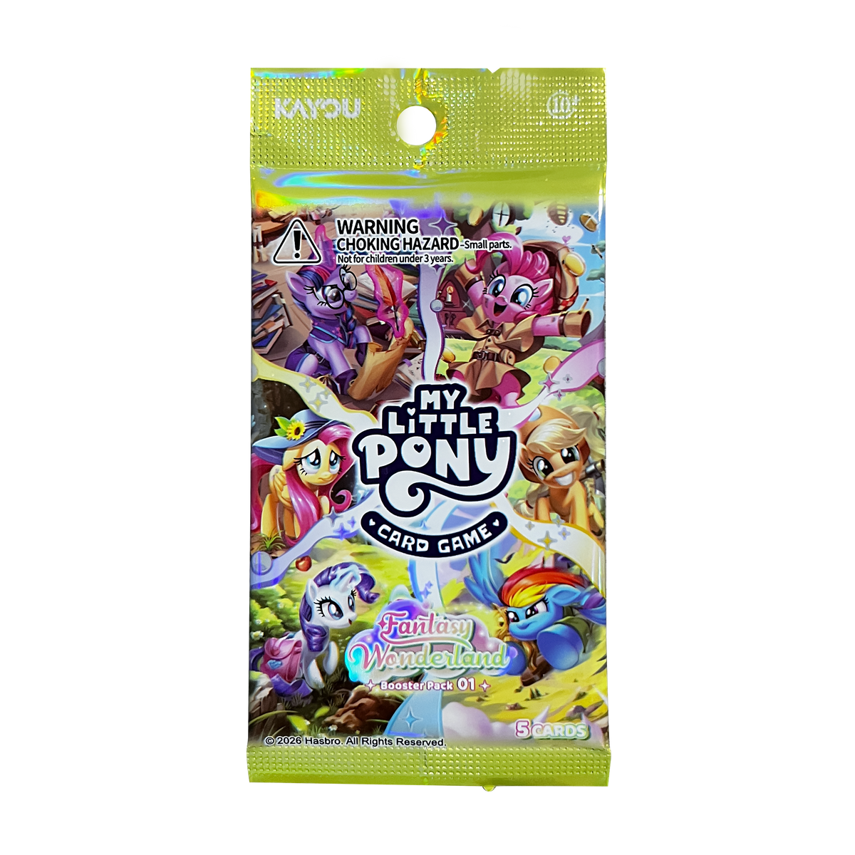 Kayou My Little Pony Card Game: Series 01 Fantasy Wonderland Booster Pack