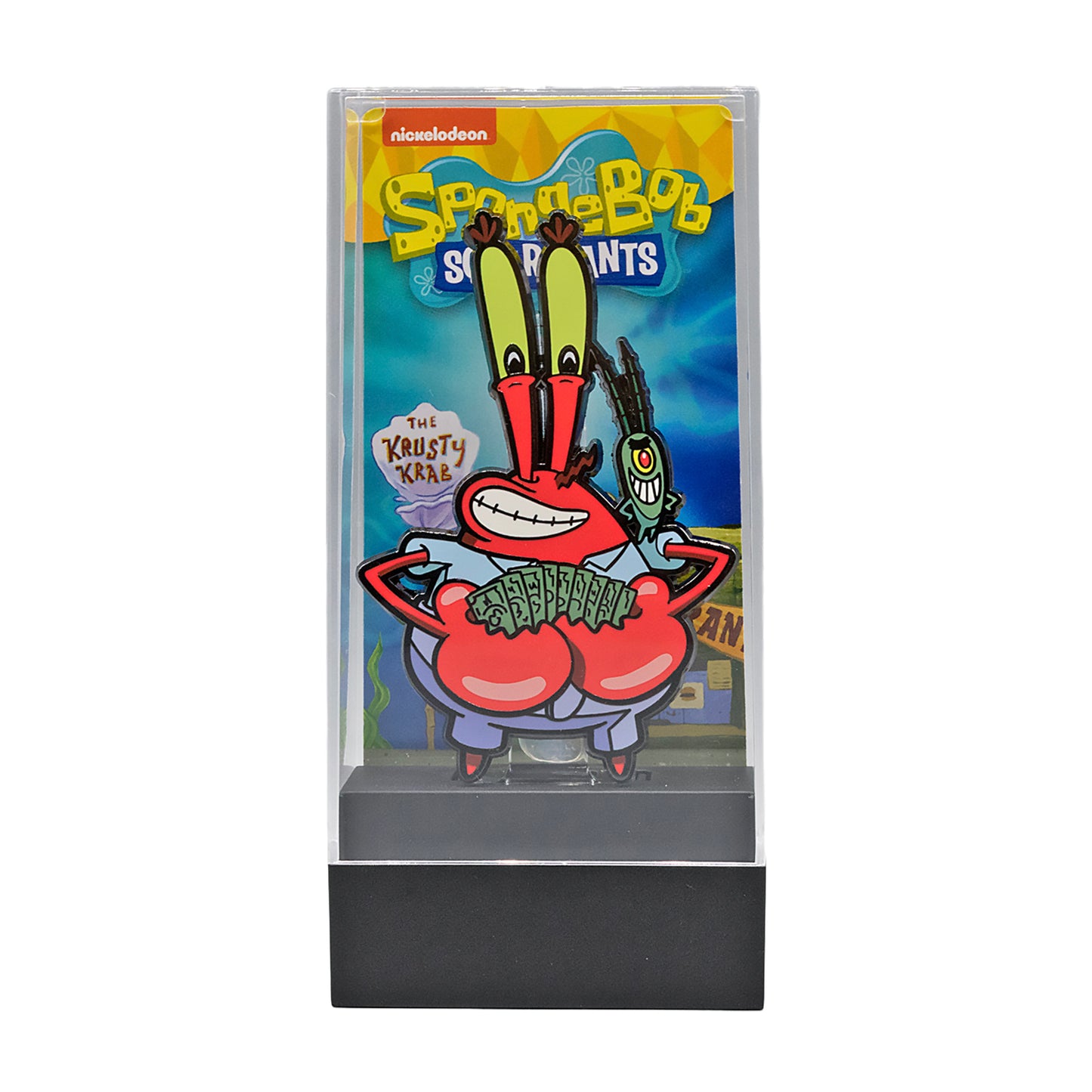 SpongeBob SquarePants Mr. Krabs with Plankton FiGPiN #468