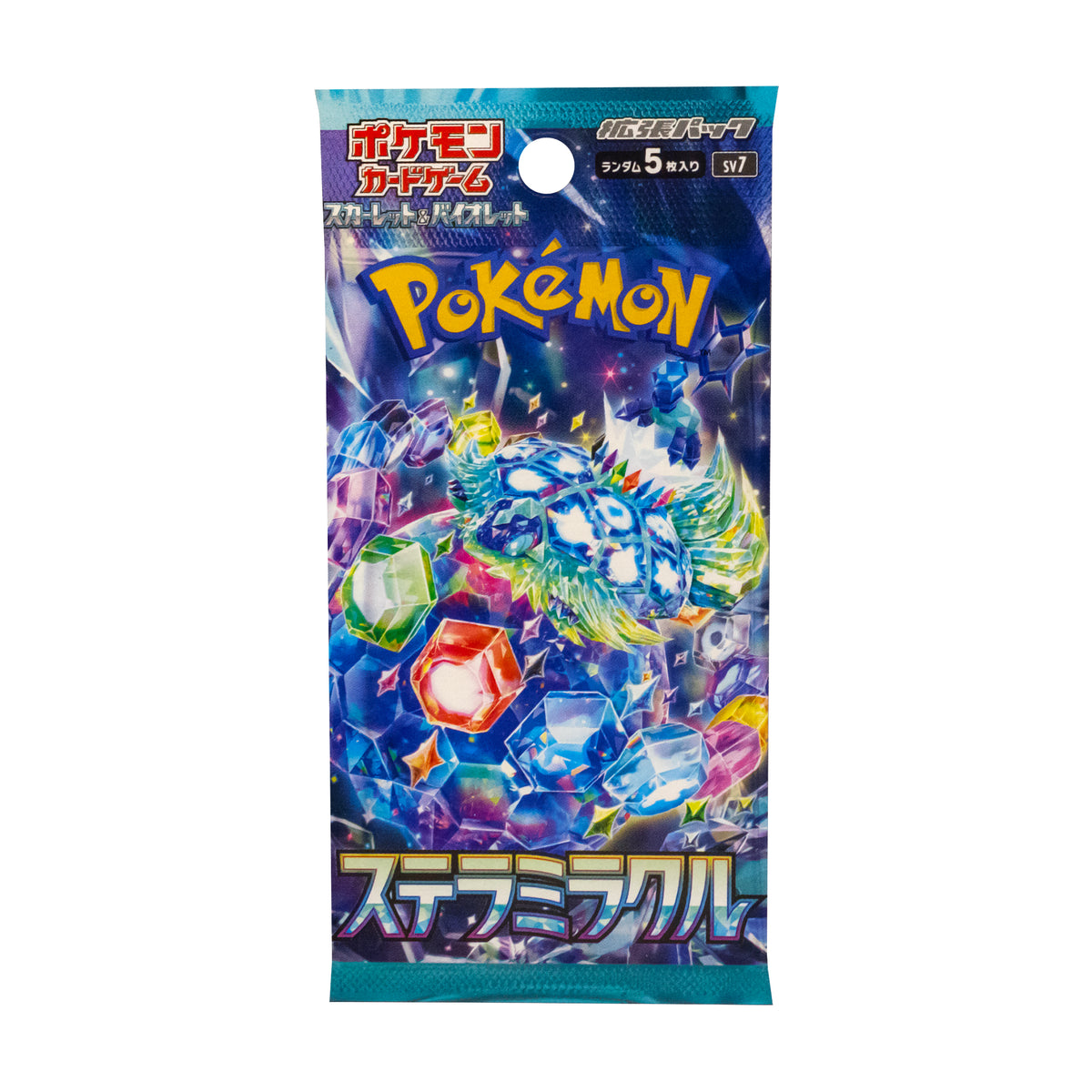 Pokemon TCG: Scarlet & Violet sv7 JP Stellar Miracle Booster Pack