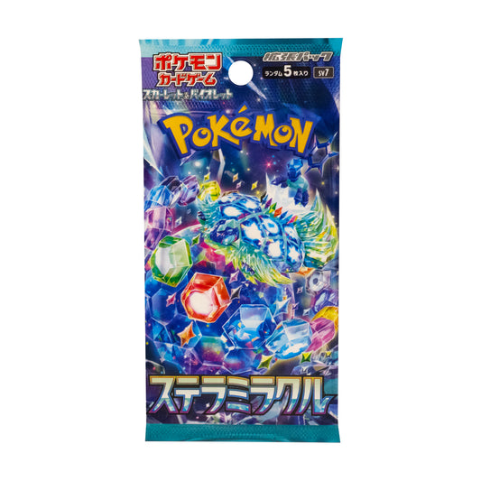 Pokemon TCG: Scarlet & Violet sv7 JP Stellar Miracle Booster Pack