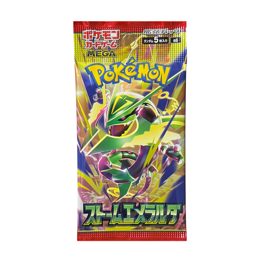 Pokemon TCG: Mega Evolution m6 JP Storm Emeralda Booster Pack