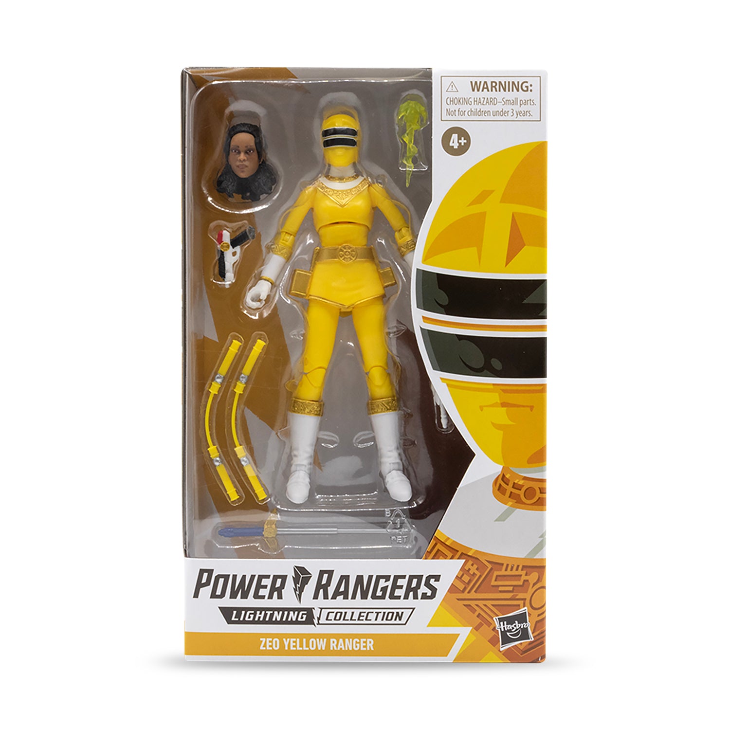 Power Rangers Lightning Collection Zeo Yellow Ranger Action Figure ...