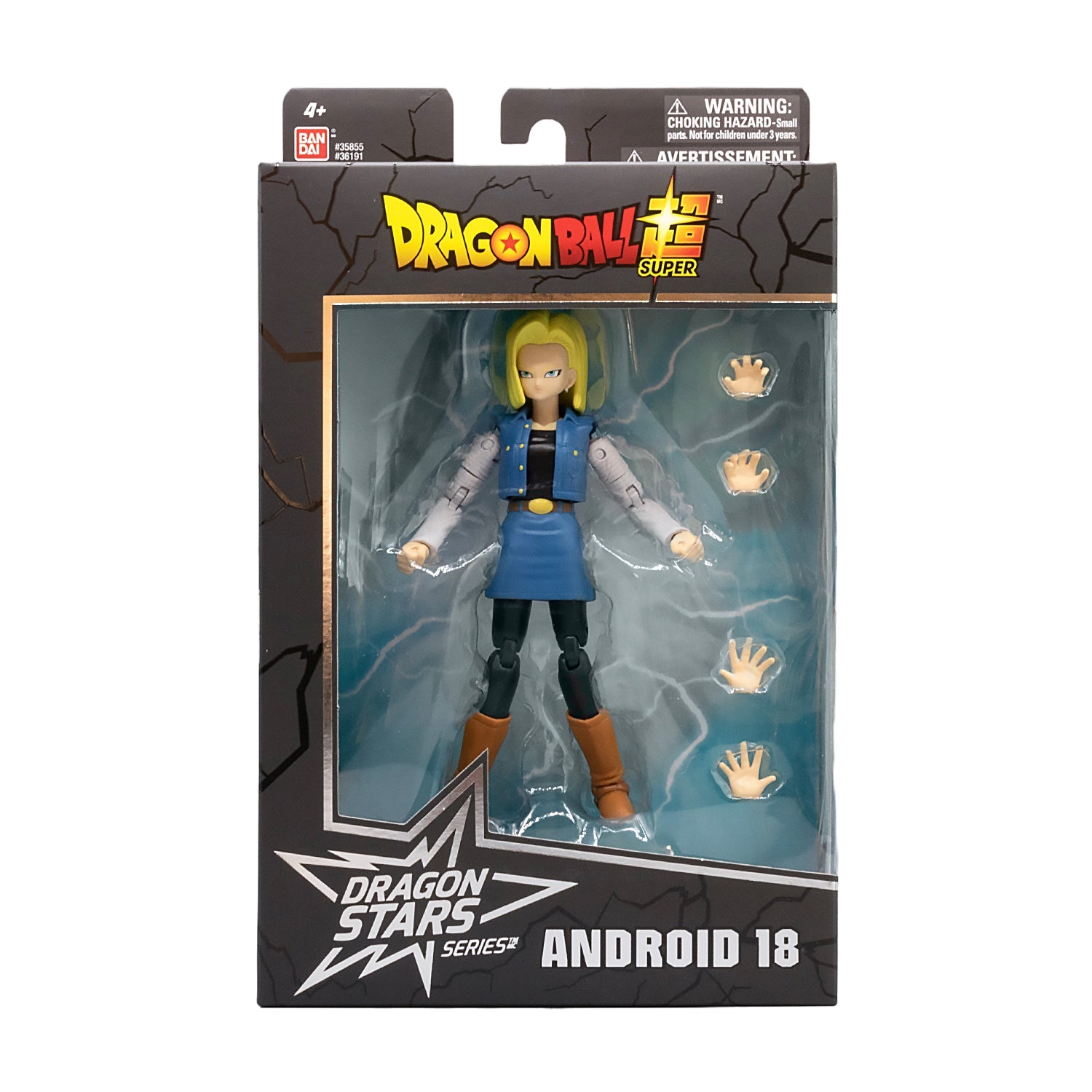 Dragonball Super Dragon Stars Series Android 18 6.5in Action Figure ...