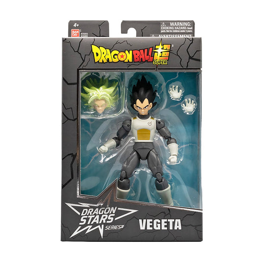 Dragonball Super Dragon Stars Series Base Form Vegeta 6.5in Action Figure