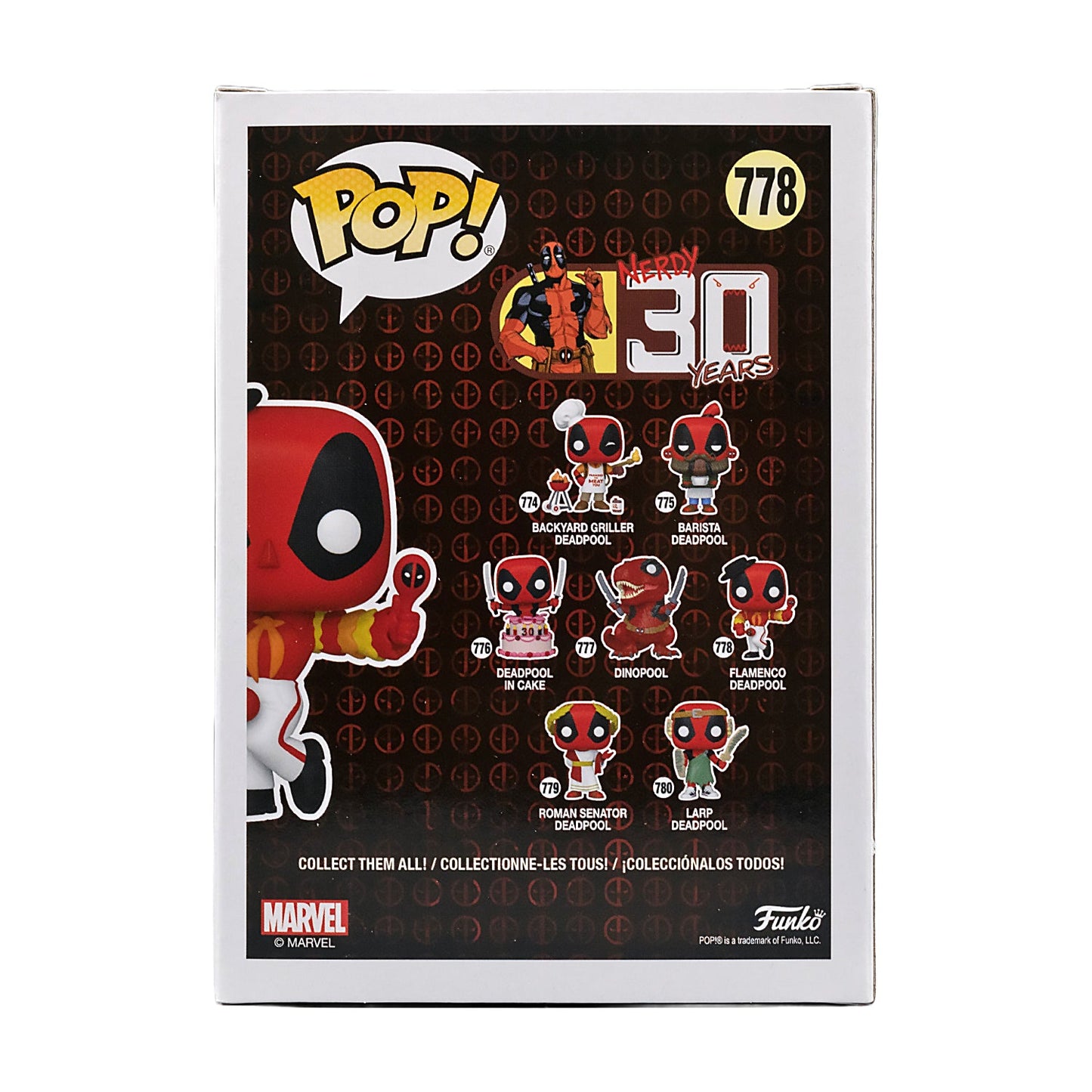 Funko Pop! Marvel Flamenco Deadpool #778