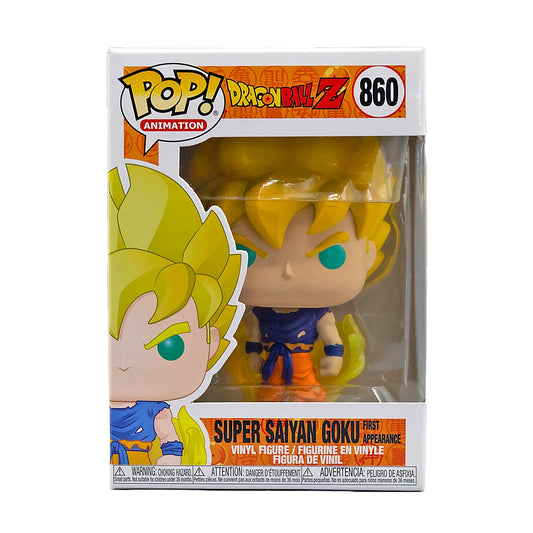 Funko Pop! Dragonball Z Super Saiyan Goku First Appearance #860