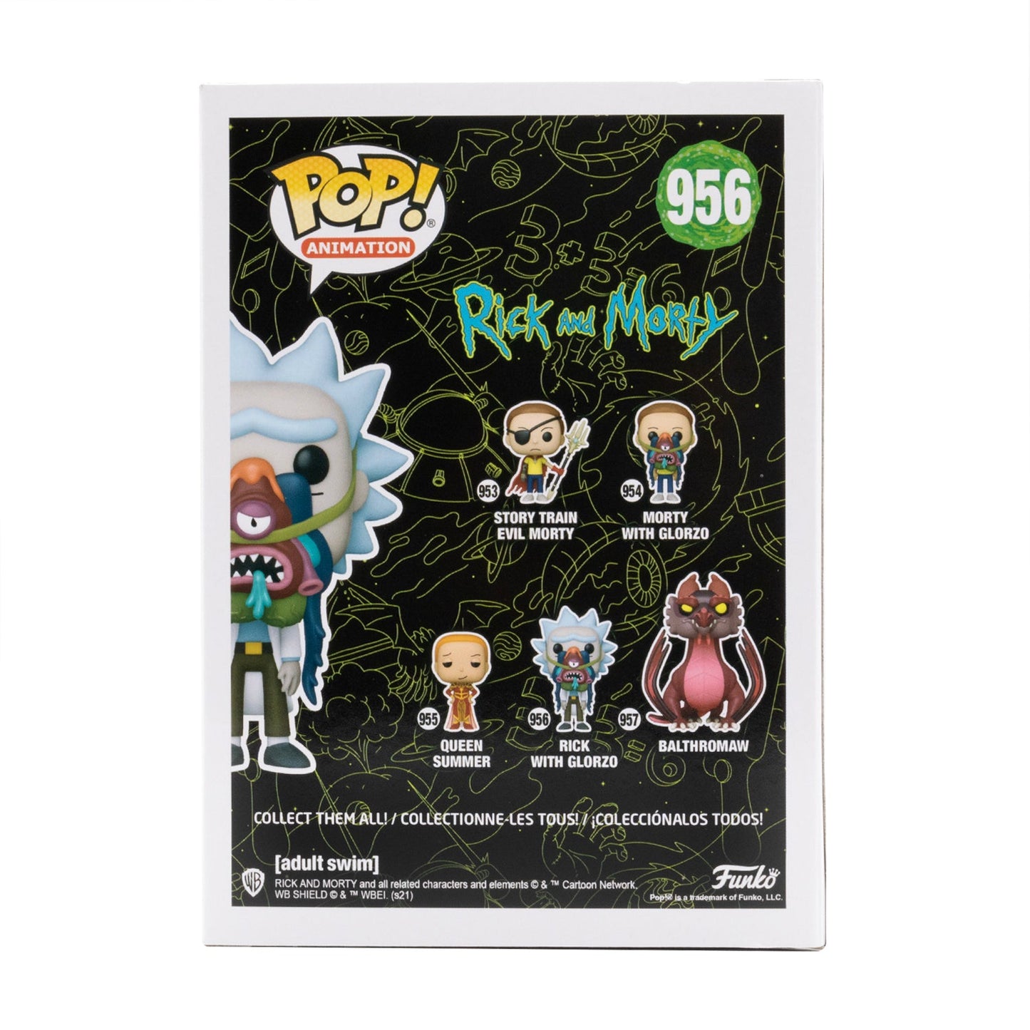Funko Pop! Rick and Morty Rick with Glorzo #956