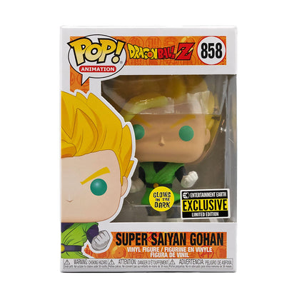 Funko Pop! Dragonball Z Super Saiyan Great Saiyaman Gohan GITD EE Exclusive #858