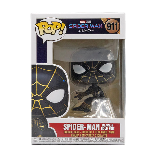 Funko Pop! Spider-Man No Way Home Black and Gold Suit #911