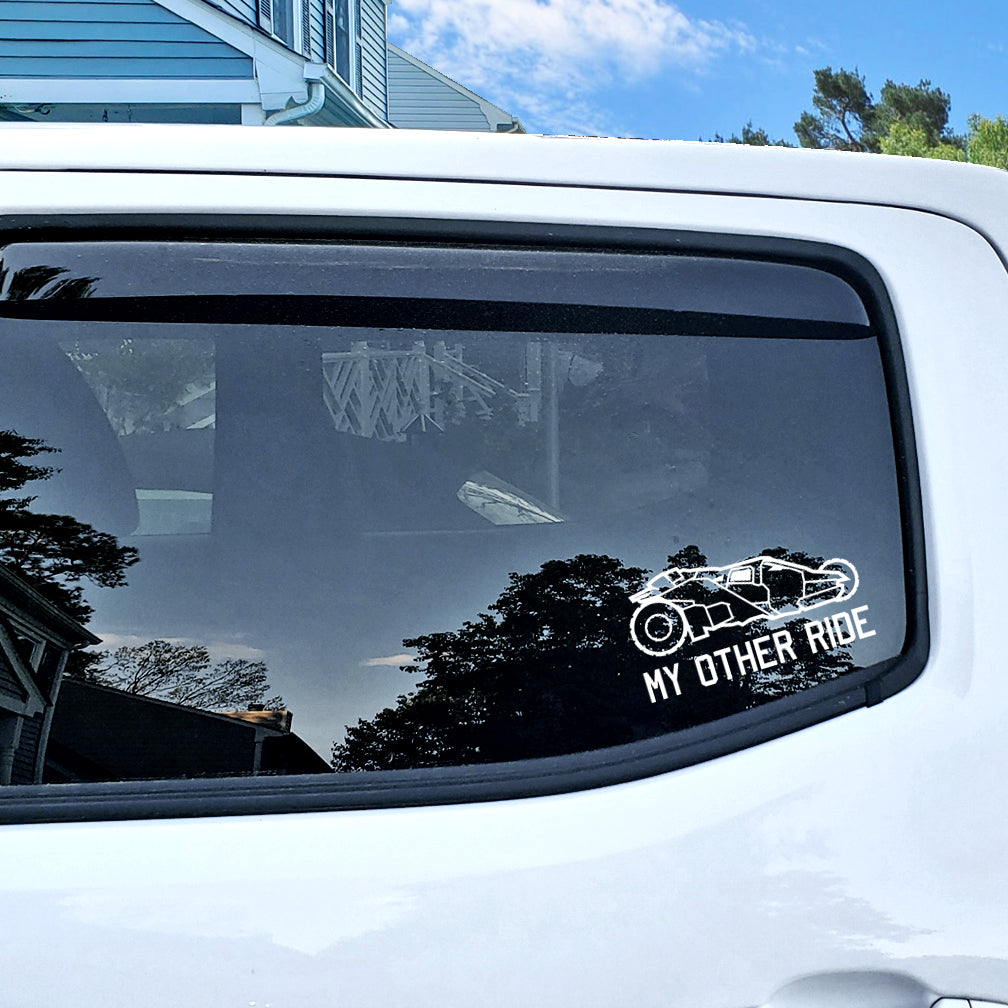 My Other Ride Batmobile Tumbler Decal